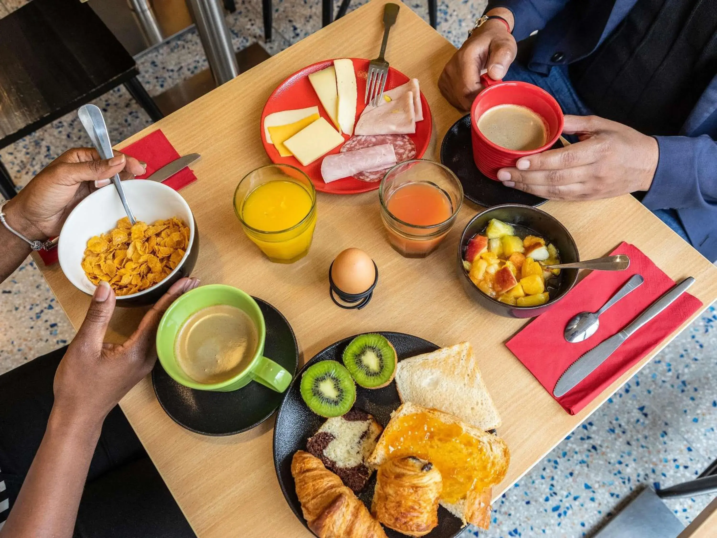 Breakfast in ibis Styles Paris Mairie de Montreuil Breakfast in ibis Styles Paris Mairie de Montreuil