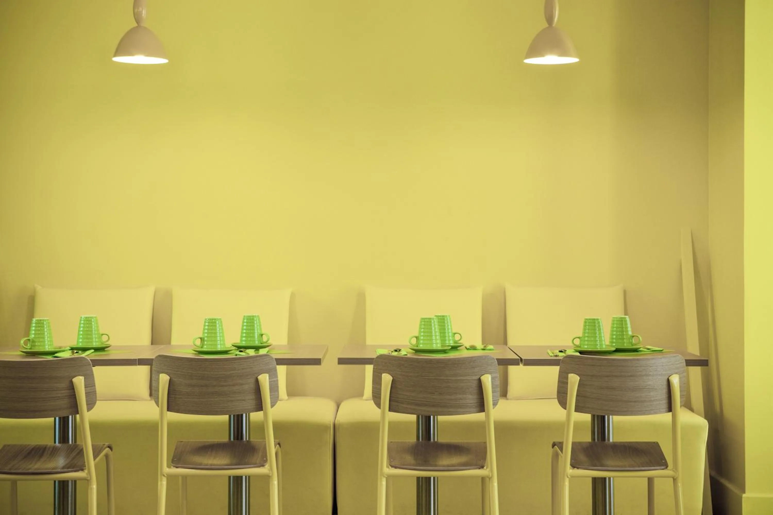 Decorative detail in ibis Styles Paris Mairie de Montreuil