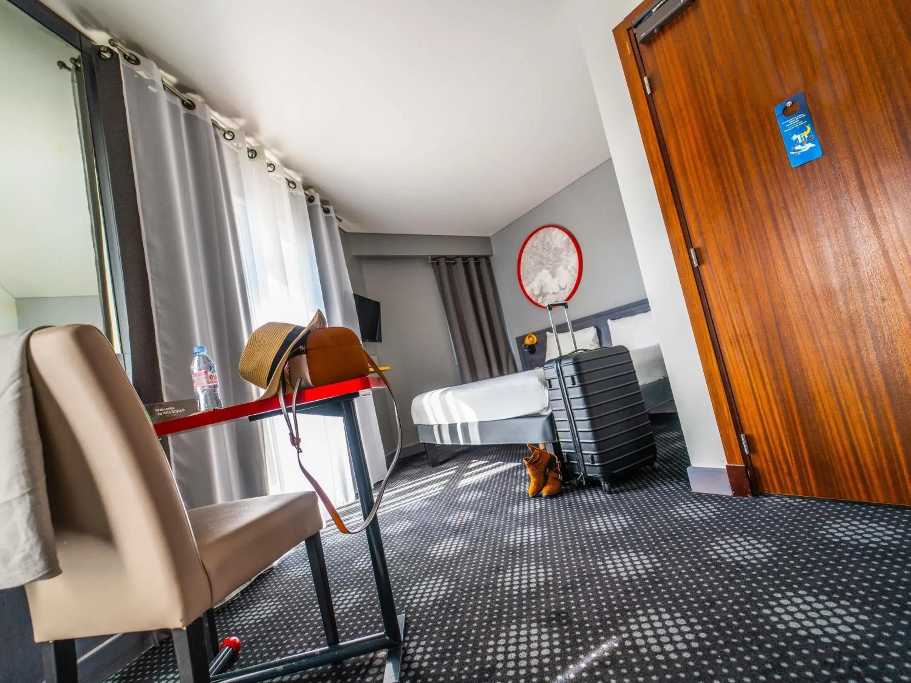 Bedroom, Bed in ibis Styles Paris Mairie de Montreuil Bedroom, Bed in ibis Styles Paris Mairie de Montreuil