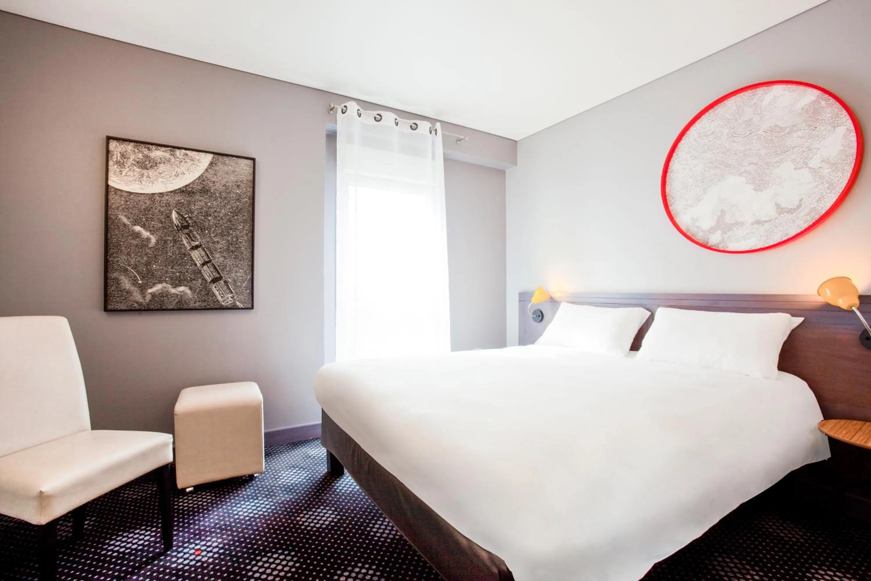 Bedroom, Bed in ibis Styles Paris Mairie de Montreuil