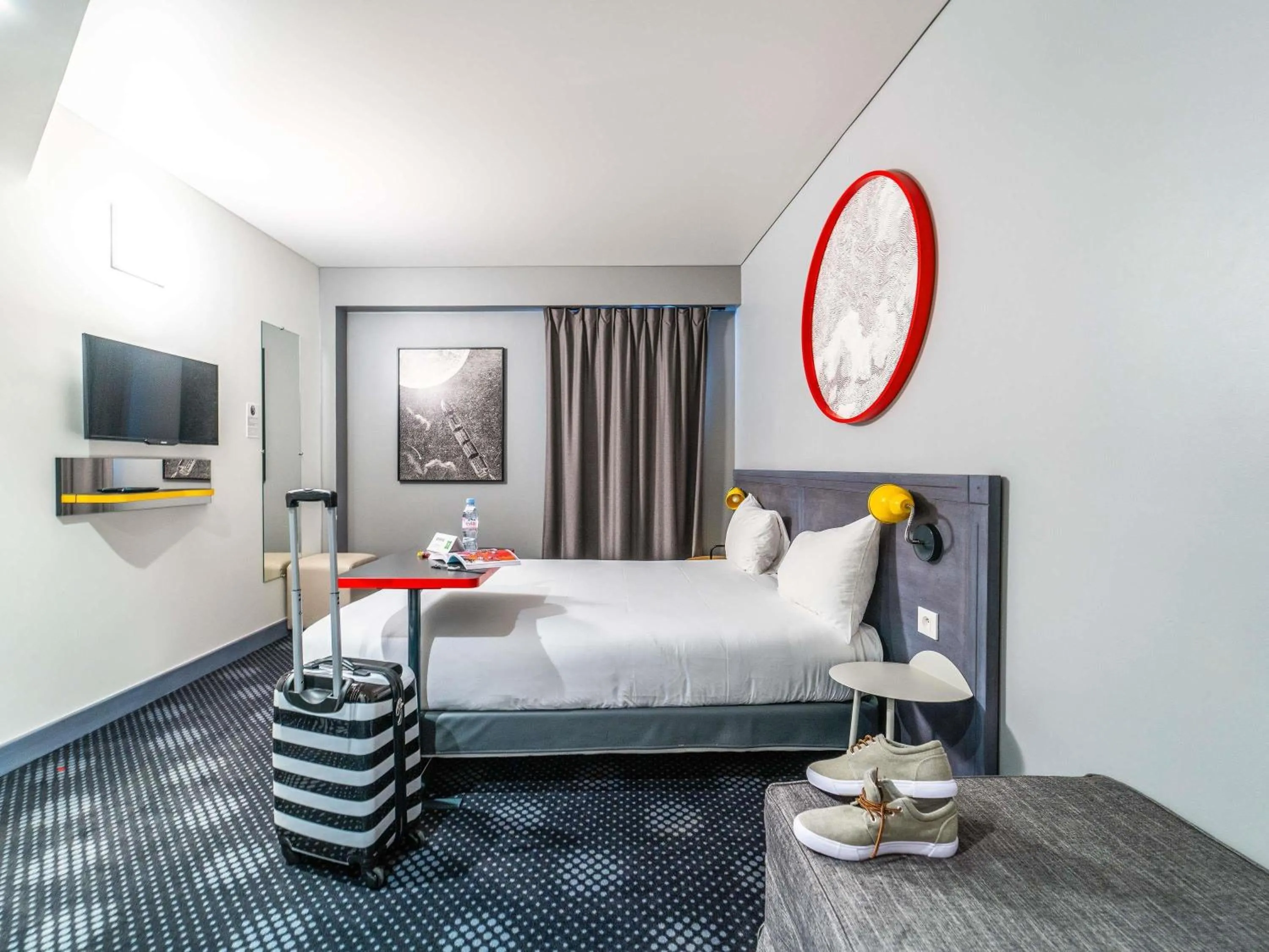 Bedroom, Bed in ibis Styles Paris Mairie de Montreuil