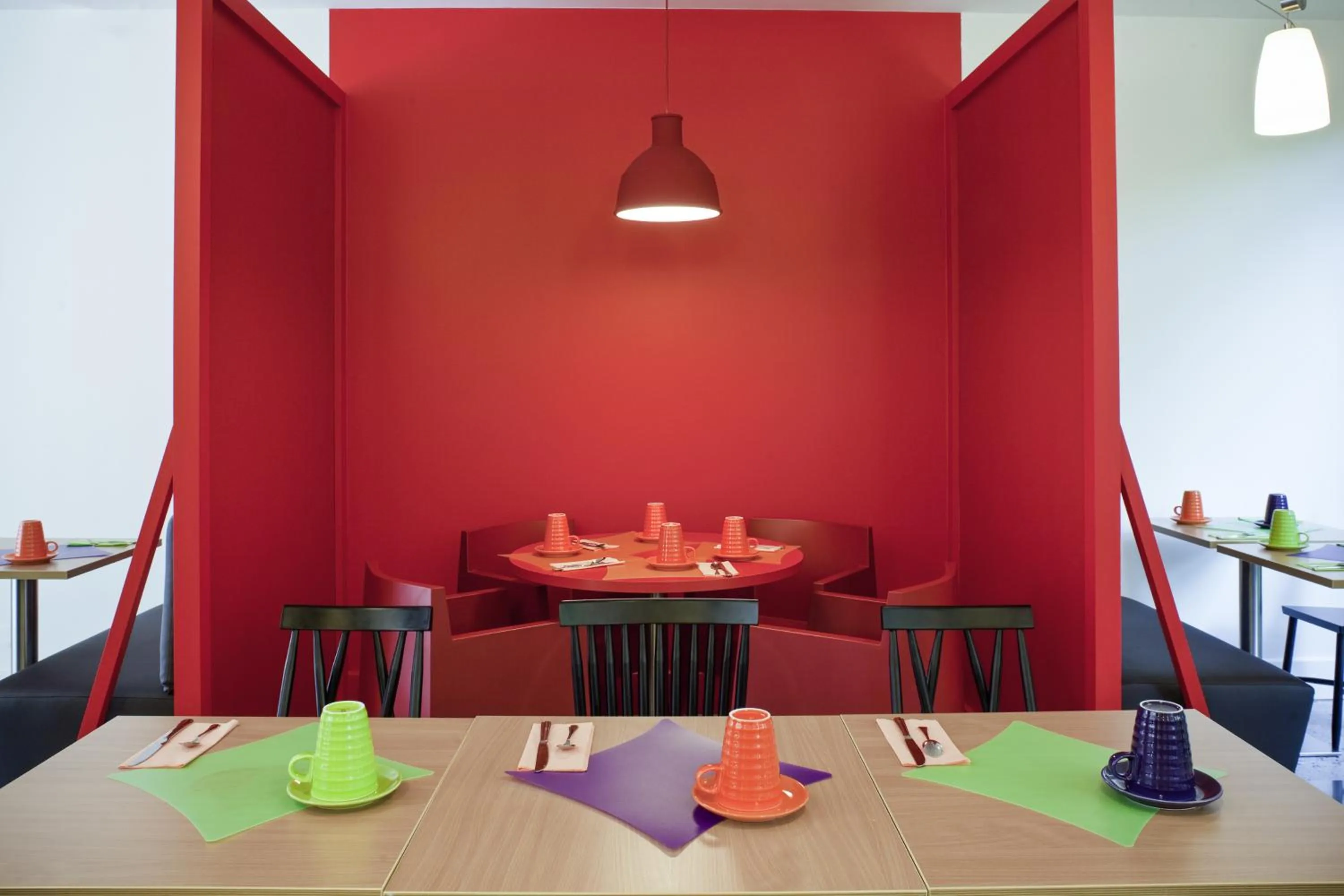 Decorative detail in ibis Styles Paris Mairie de Montreuil