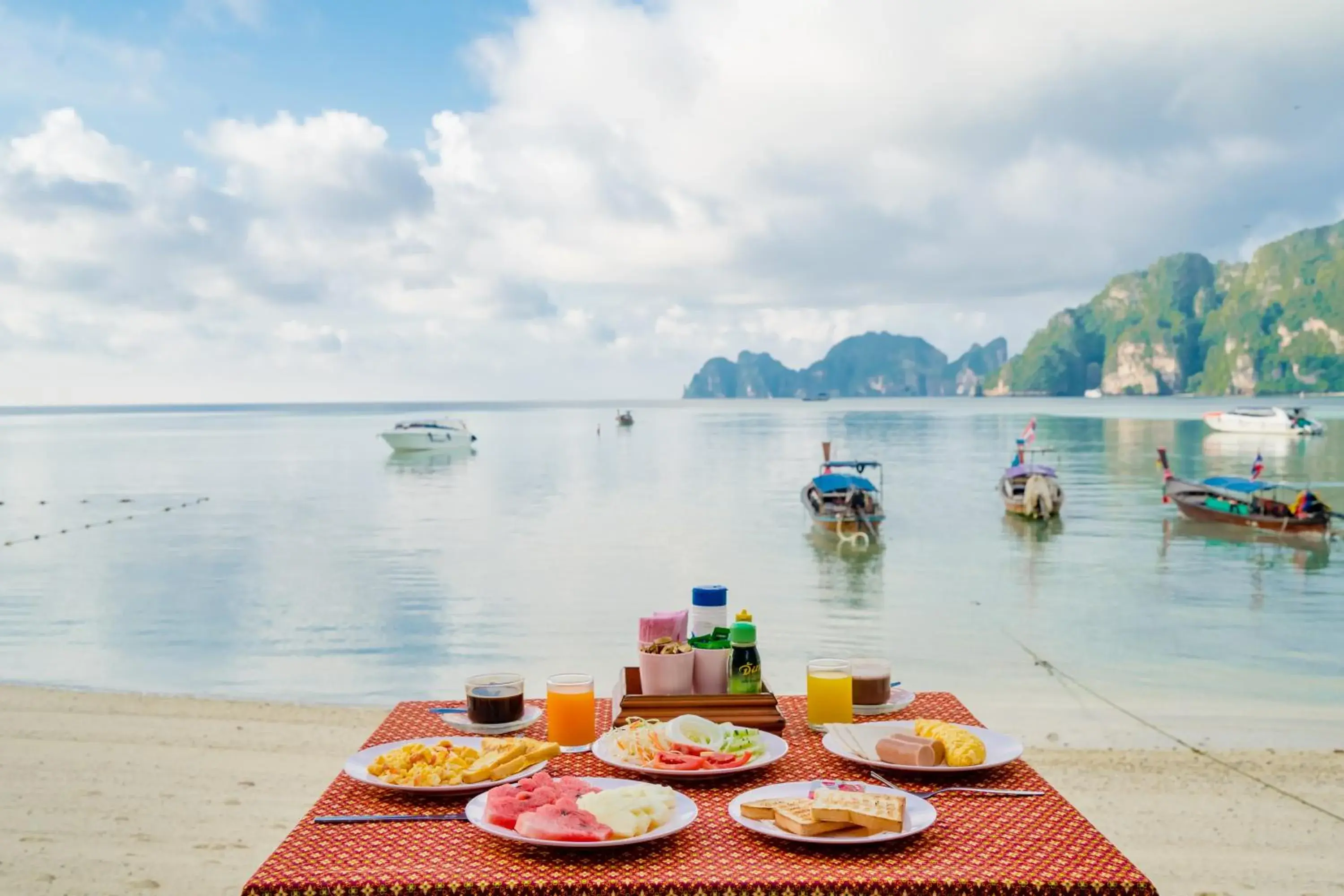 Breakfast in Phi Phi Andaman Legacy Resort Breakfast in Phi Phi Andaman Legacy Resort