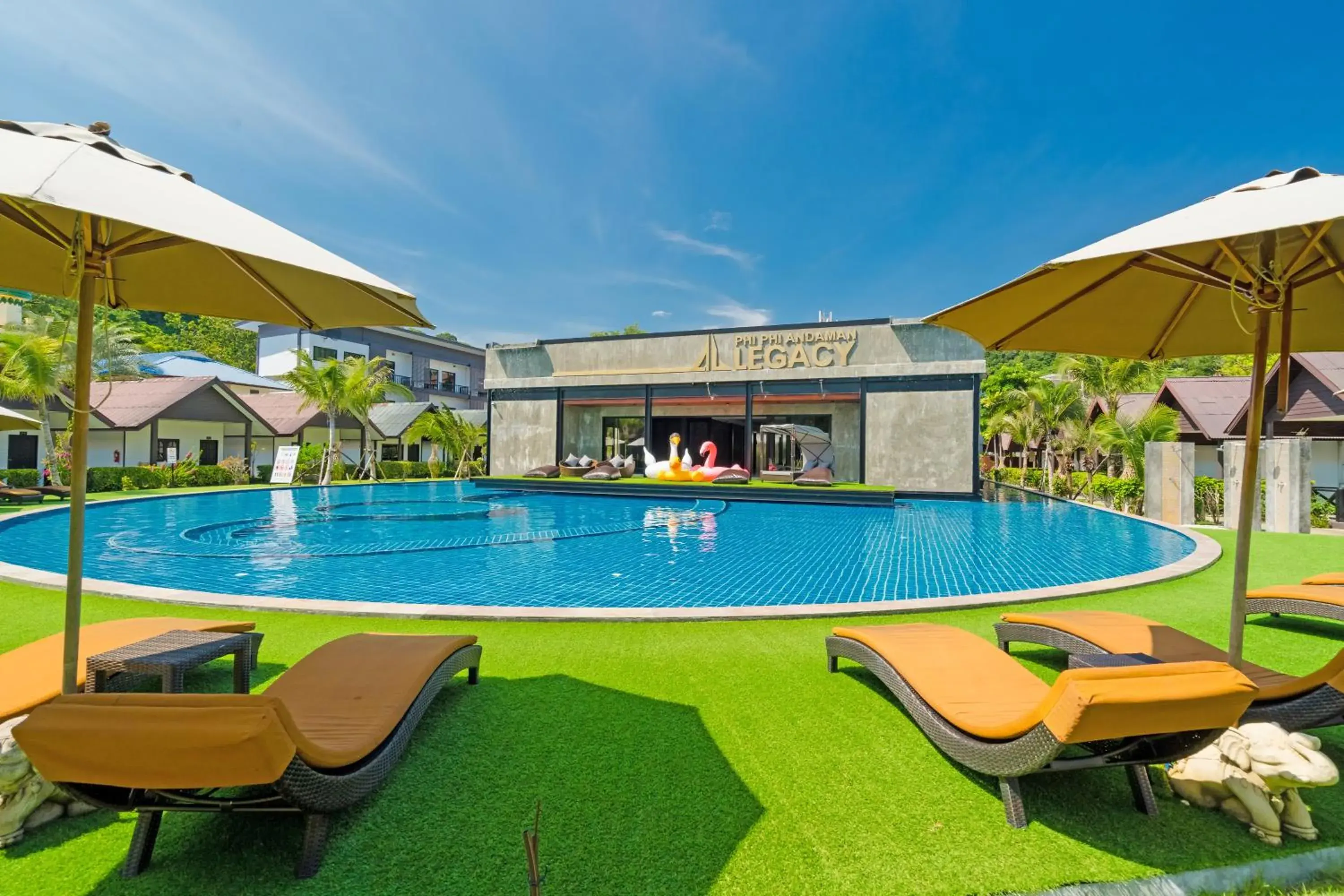 Swimming pool in Phi Phi Andaman Legacy Resort Swimming pool in Phi Phi Andaman Legacy Resort