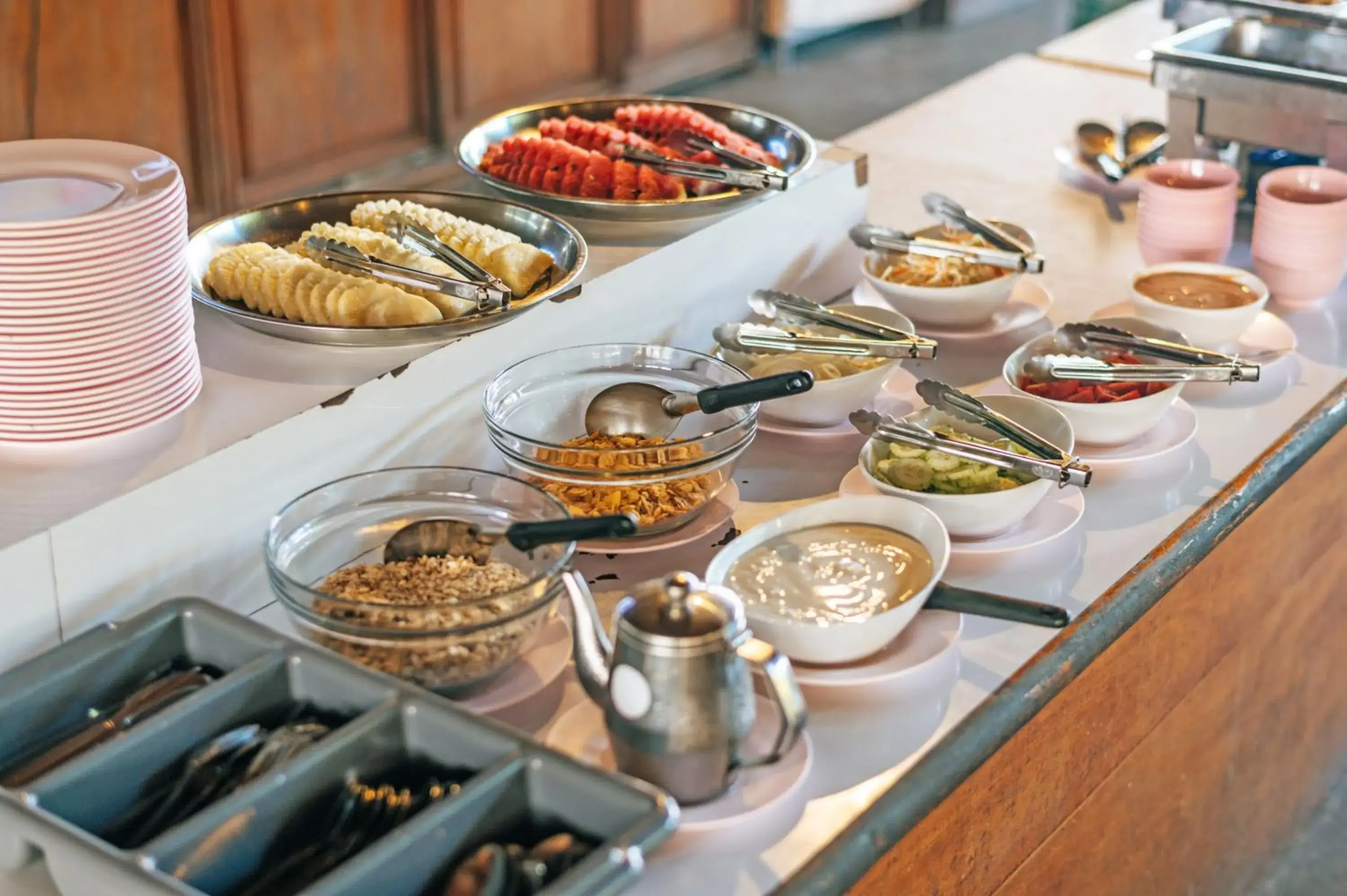 Buffet breakfast in Phi Phi Andaman Legacy Resort Buffet breakfast in Phi Phi Andaman Legacy Resort