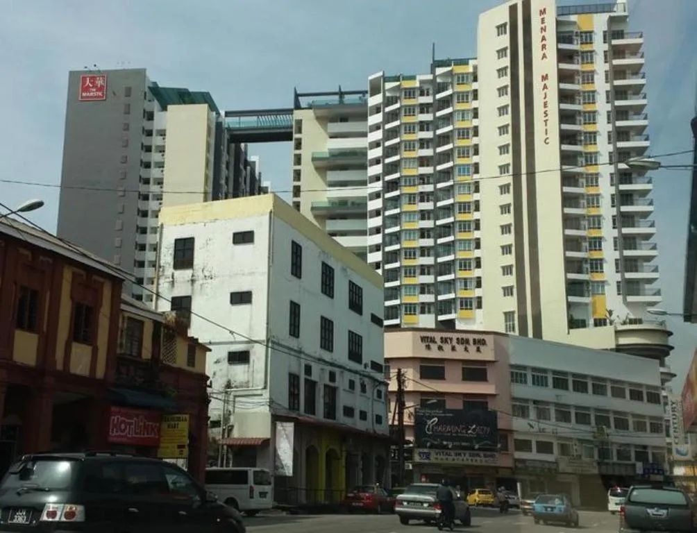 Property building in Ipoh Central Homestay @ Majestic