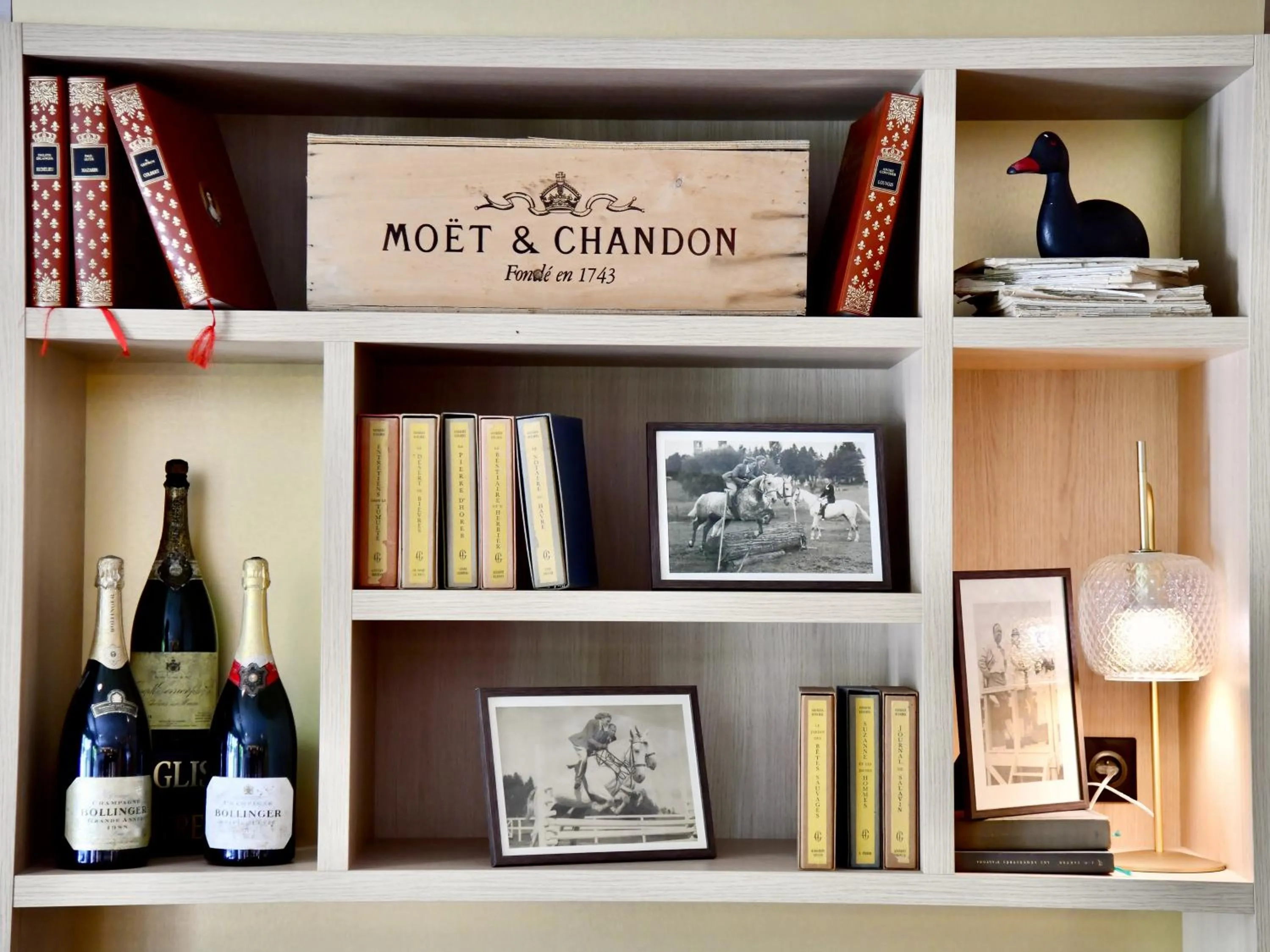 Library in ibis Maisons Laffitte