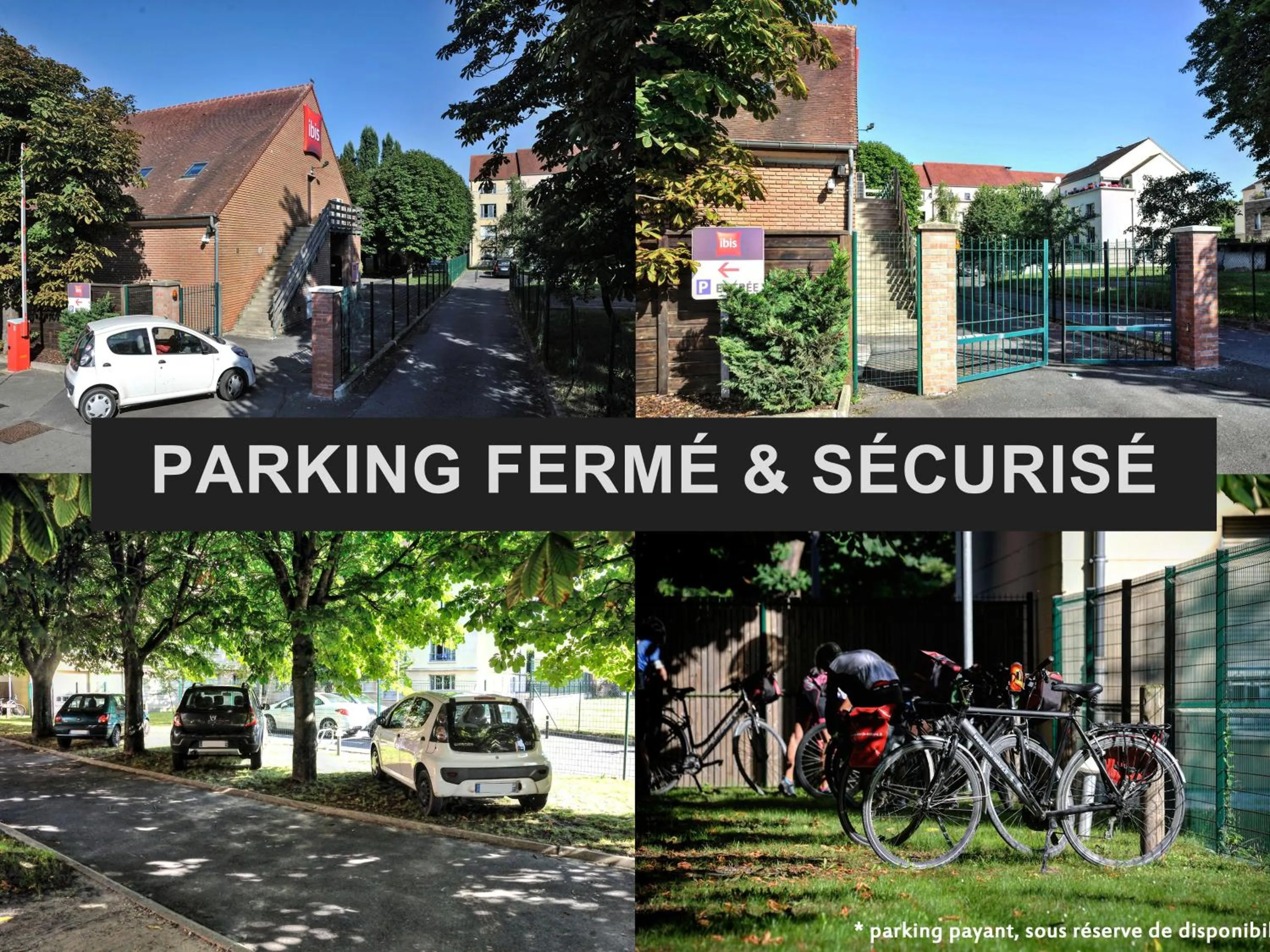 Parking in ibis Maisons Laffitte