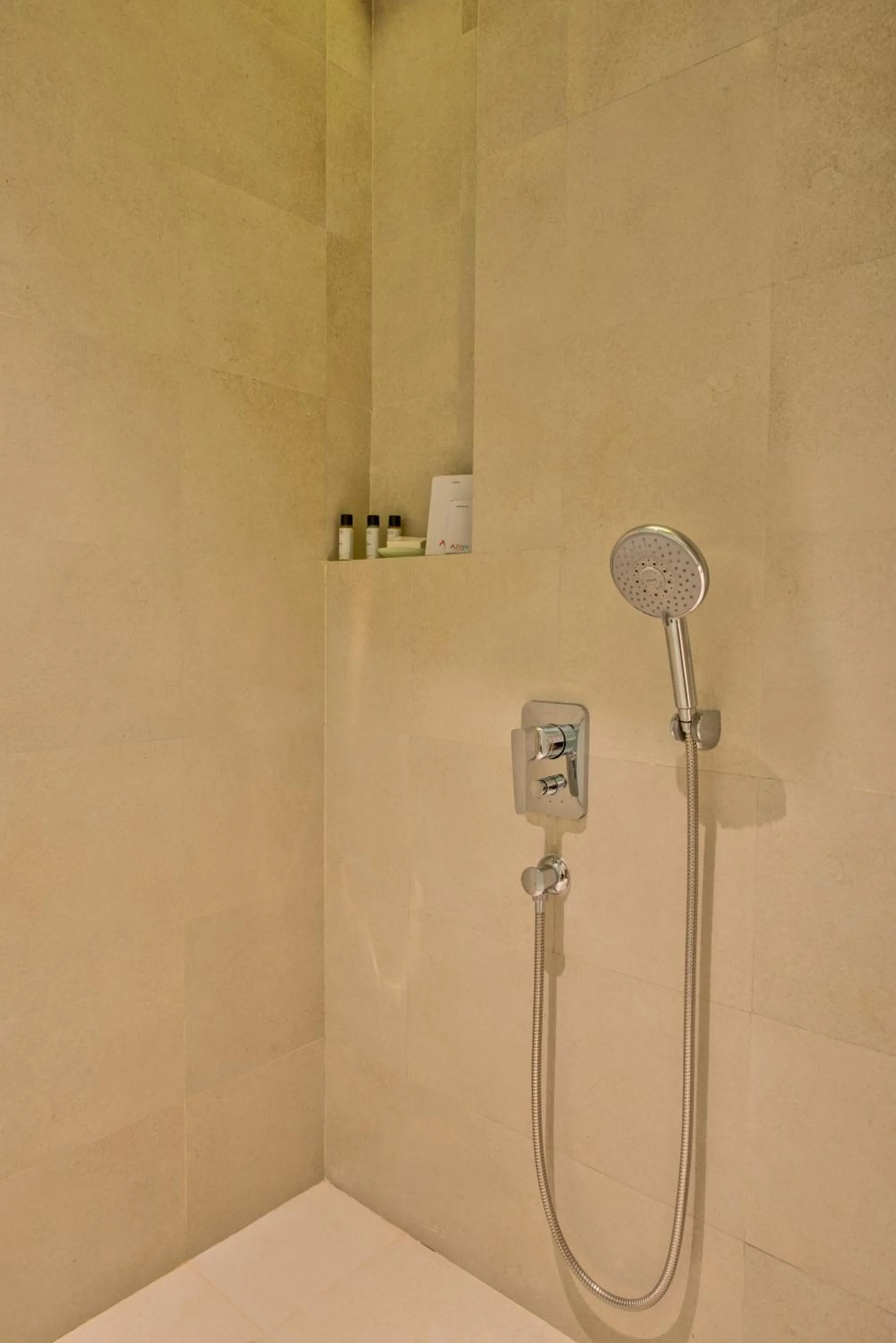 Shower in Azaya Beach Resort Goa