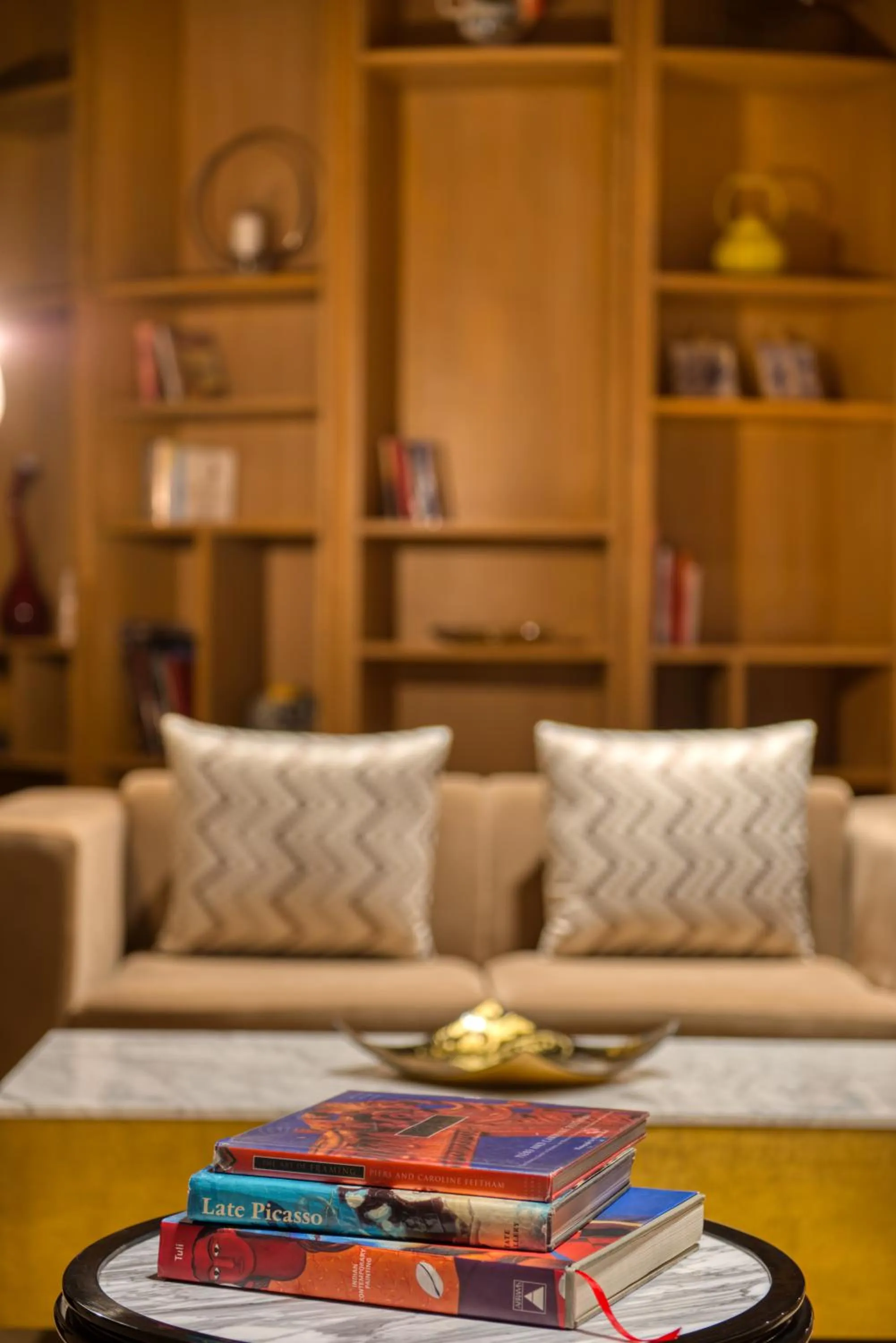 Library in Azaya Beach Resort Goa