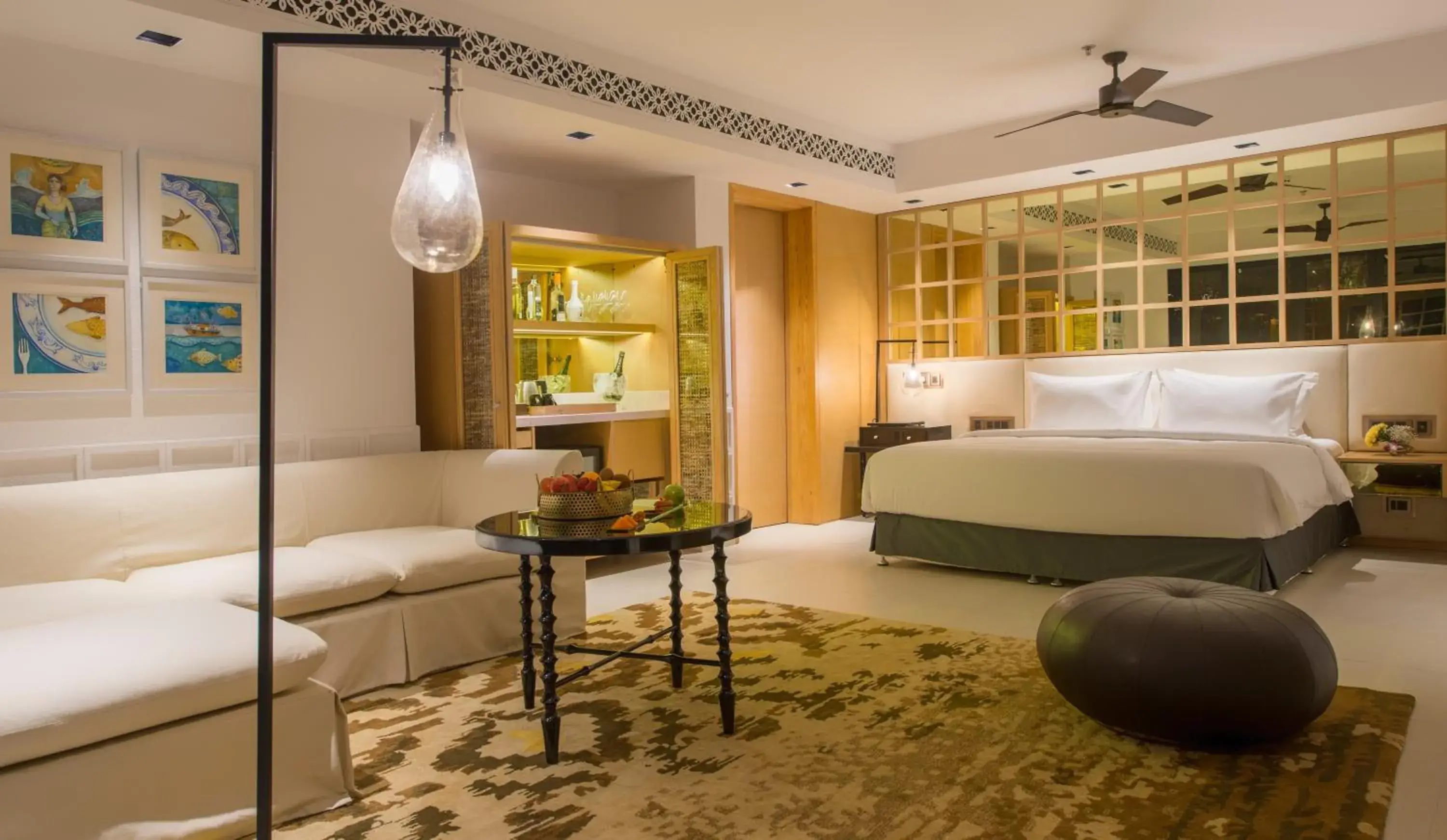 View (from property/room), Bed in Azaya Beach Resort Goa View (from property/room), Bed in Azaya Beach Resort Goa