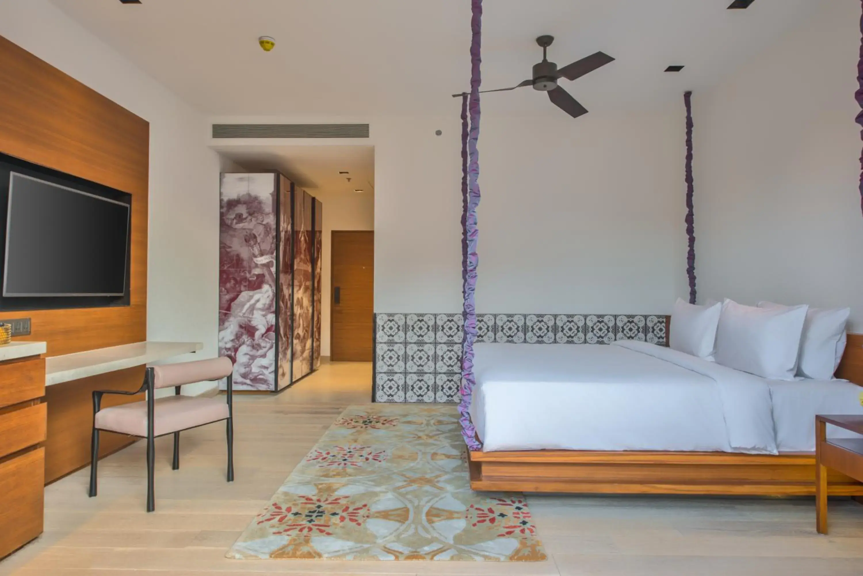 View (from property/room), Bed in Azaya Beach Resort Goa View (from property/room), Bed in Azaya Beach Resort Goa