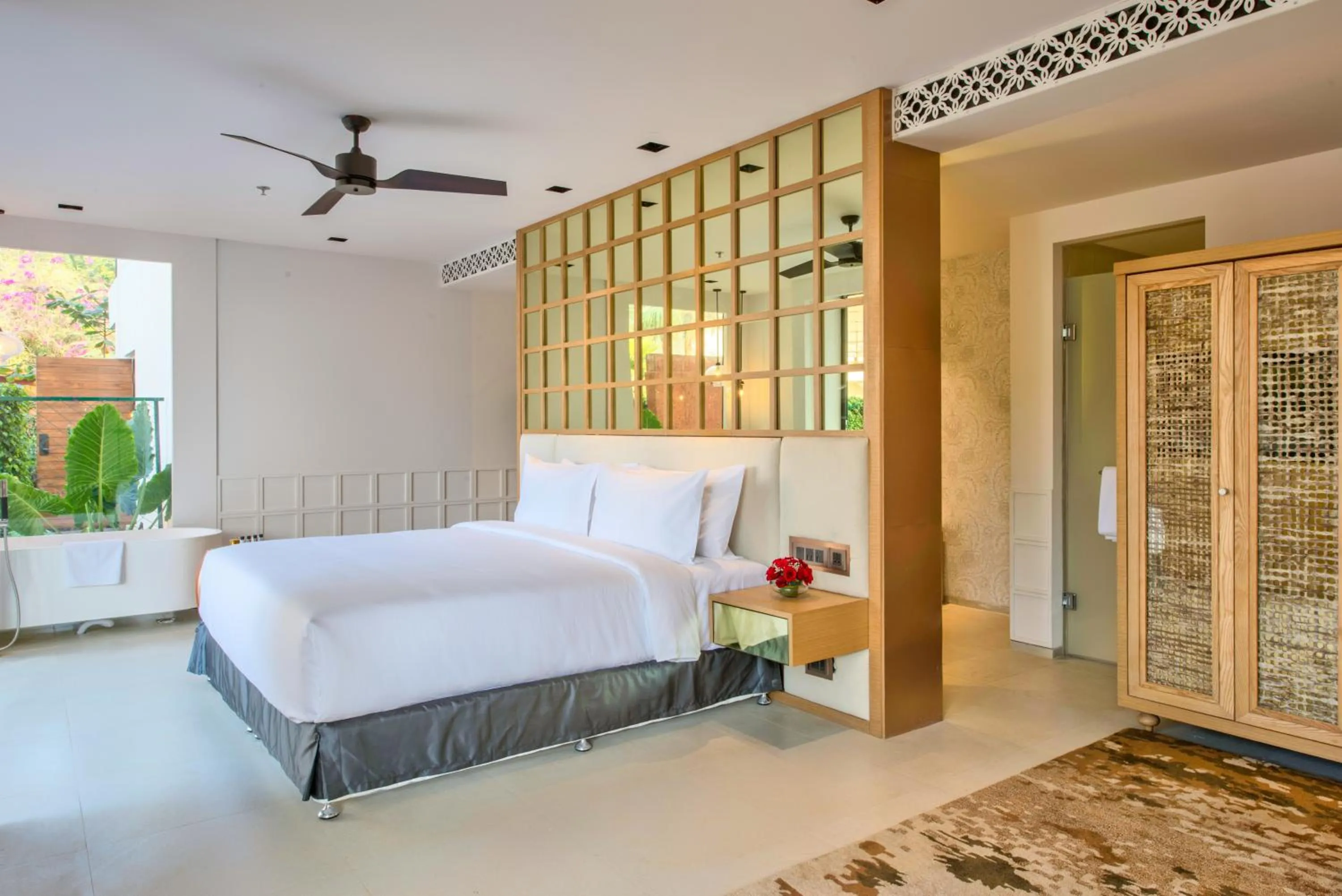 Bedroom, Bed in Azaya Beach Resort Goa