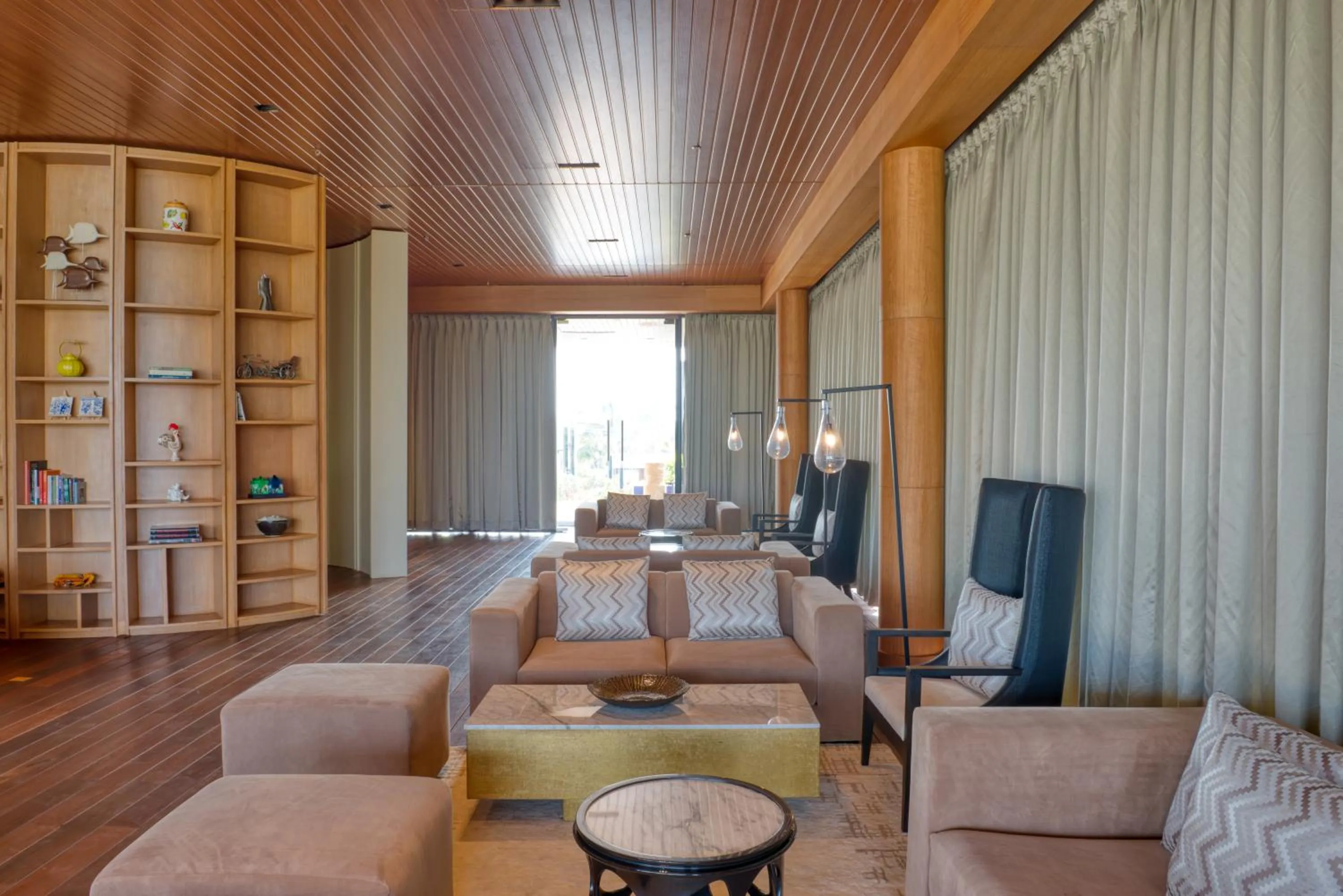 Library in Azaya Beach Resort Goa