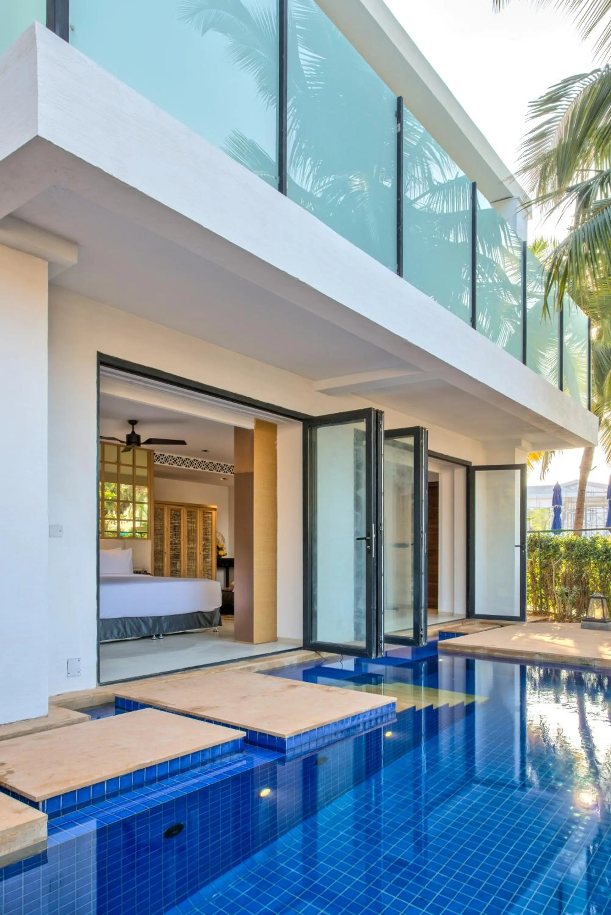 Swimming pool in Azaya Beach Resort Goa