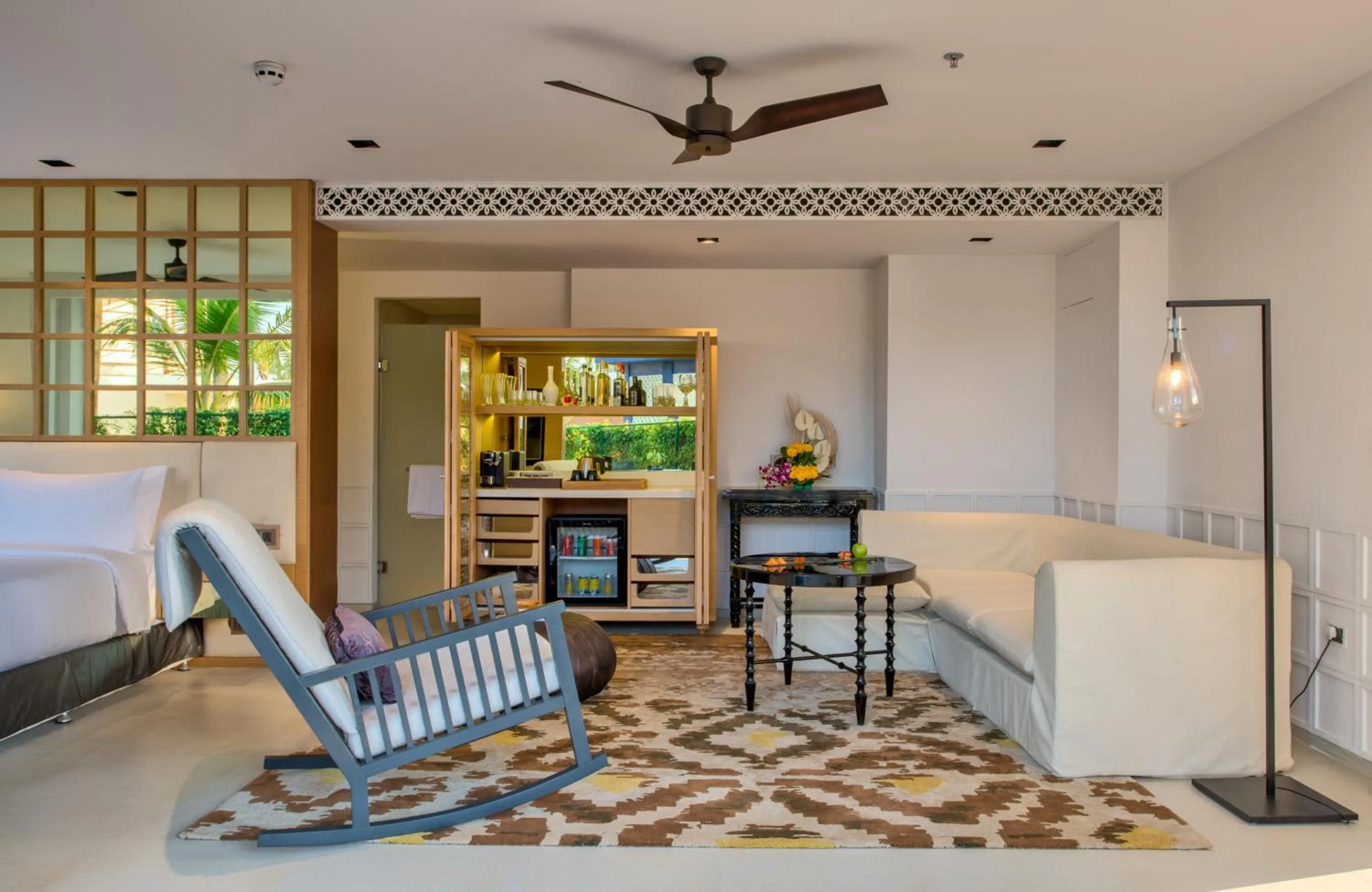 Living room in Azaya Beach Resort Goa