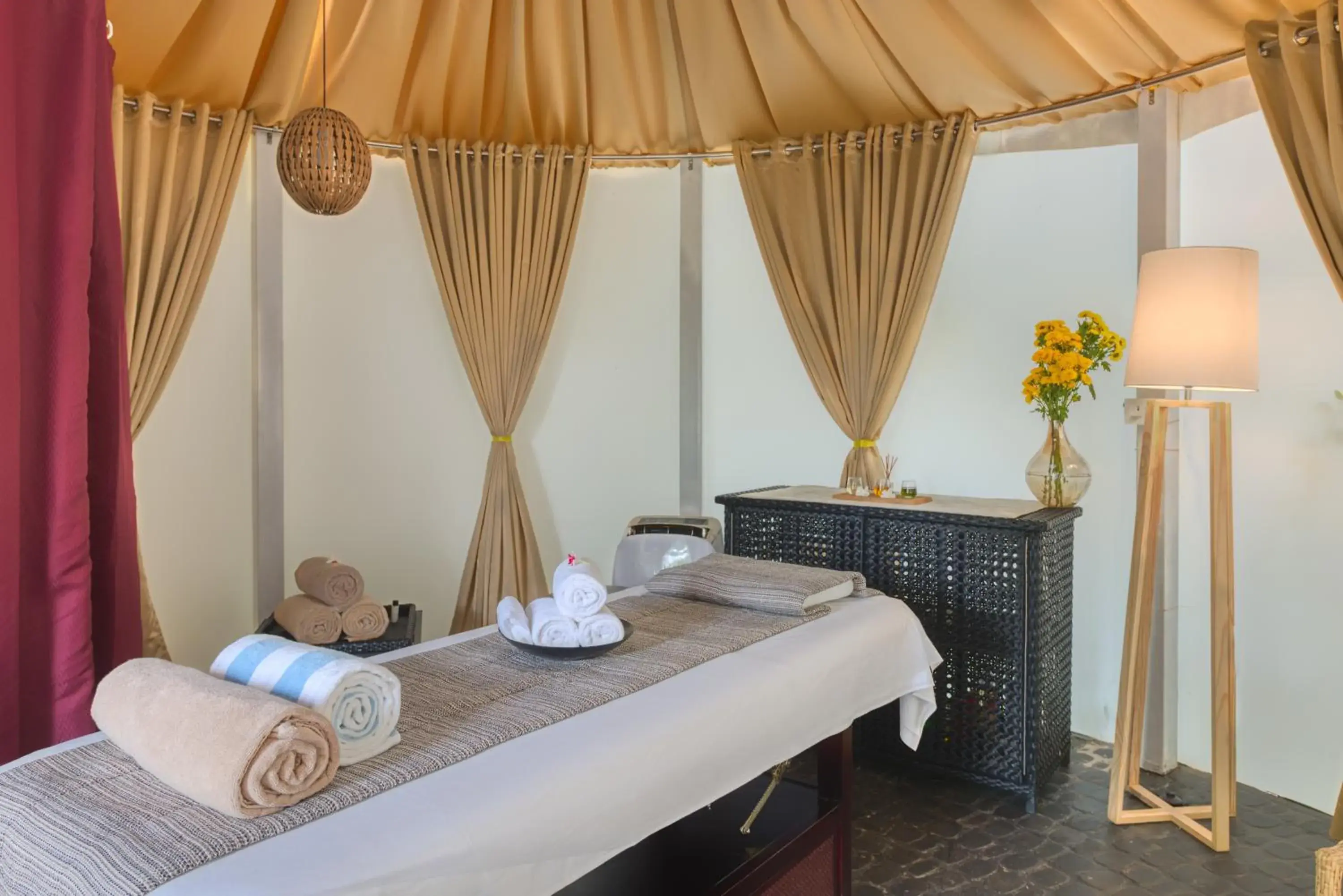 Spa and wellness centre/facilities, Bed in Azaya Beach Resort Goa Spa and wellness centre/facilities, Bed in Azaya Beach Resort Goa