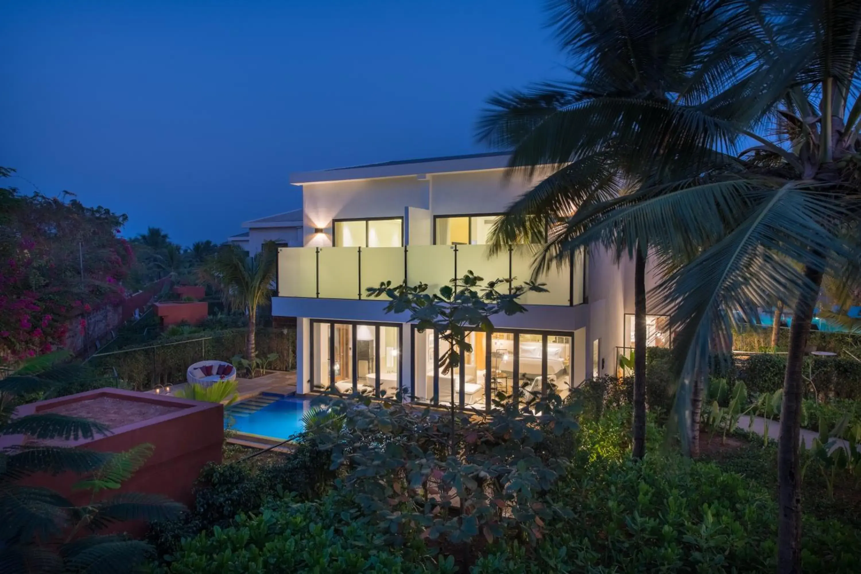 Bird's eye view in Azaya Beach Resort Goa Bird's eye view in Azaya Beach Resort Goa