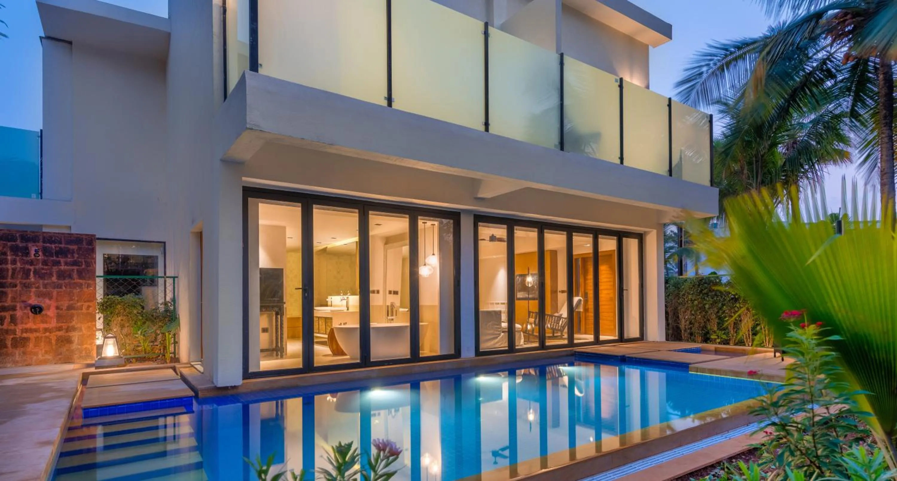 Swimming pool in Azaya Beach Resort Goa