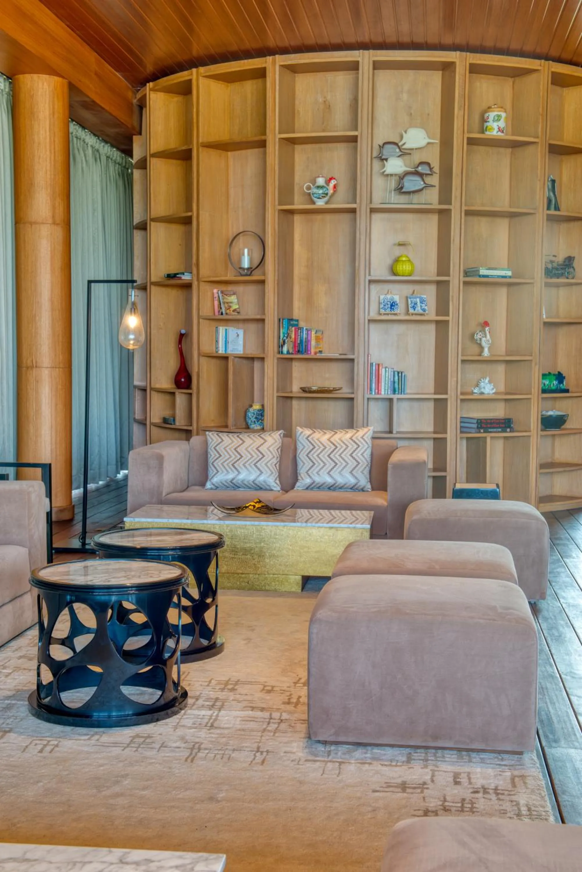 Library in Azaya Beach Resort Goa