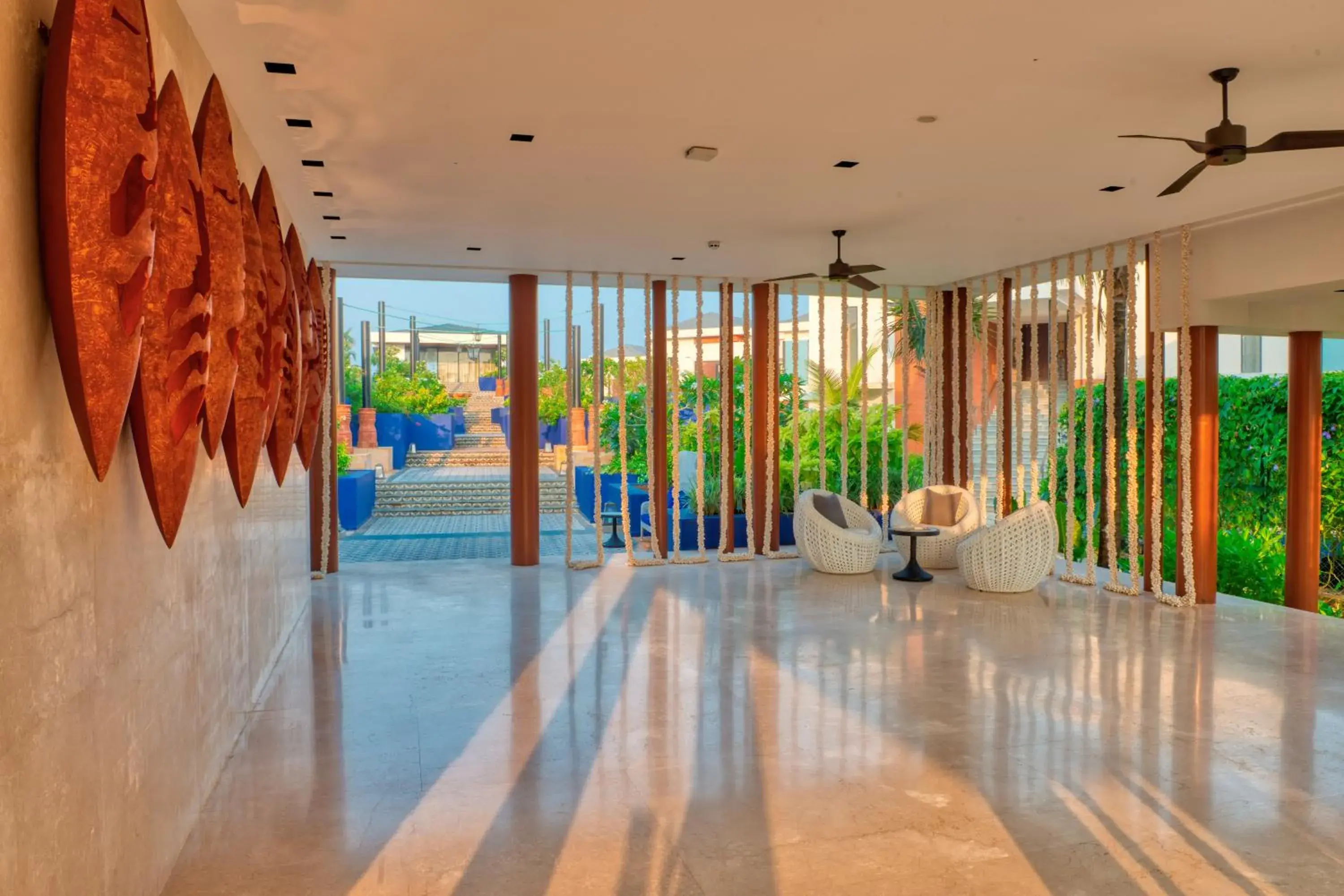 Lobby or reception in Azaya Beach Resort Goa Lobby or reception in Azaya Beach Resort Goa