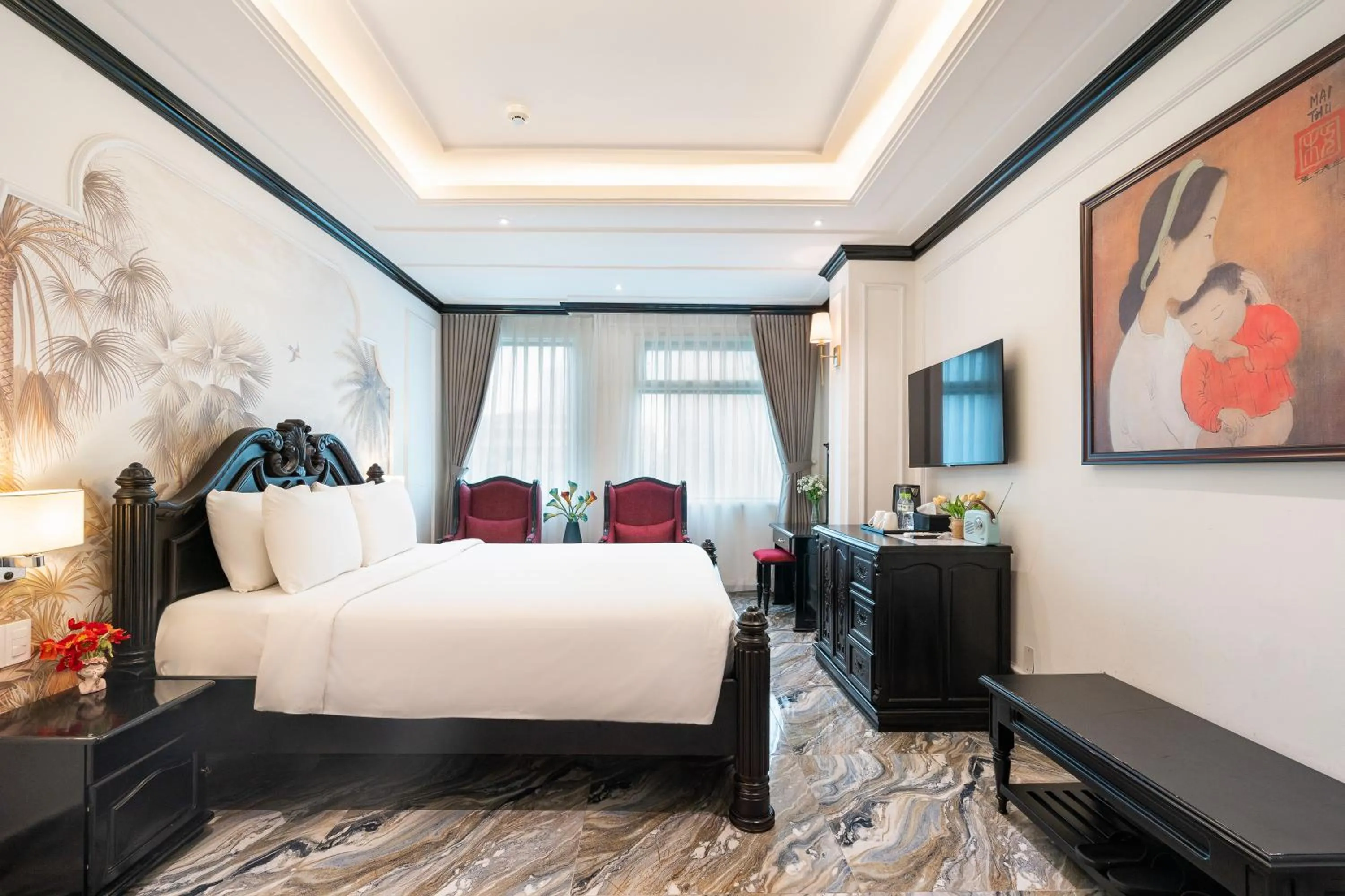 Photo of the whole room in Nicecy Saigon Hotel