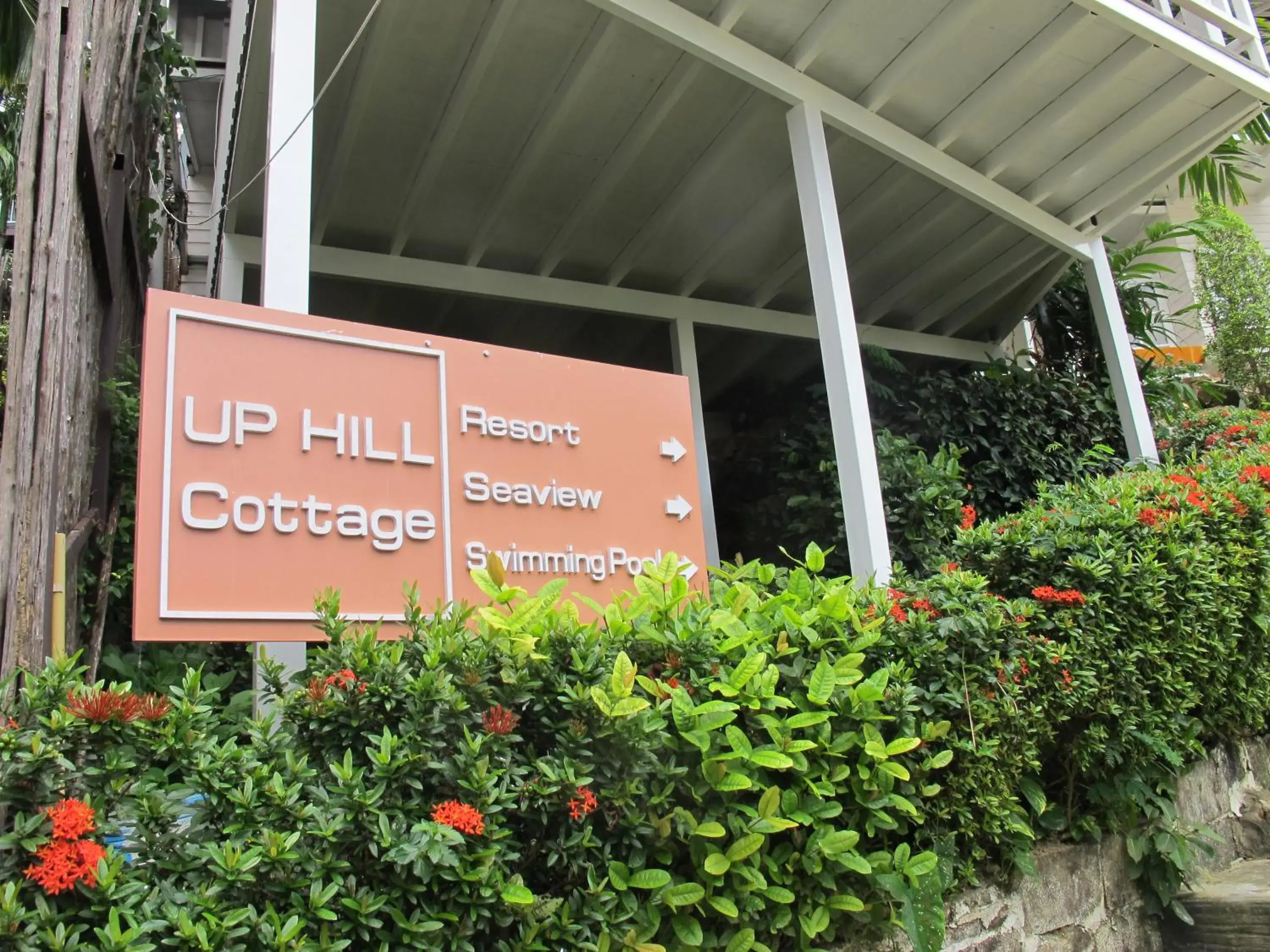 Facade/entrance in Uphill Cottage Facade/entrance in Uphill Cottage
