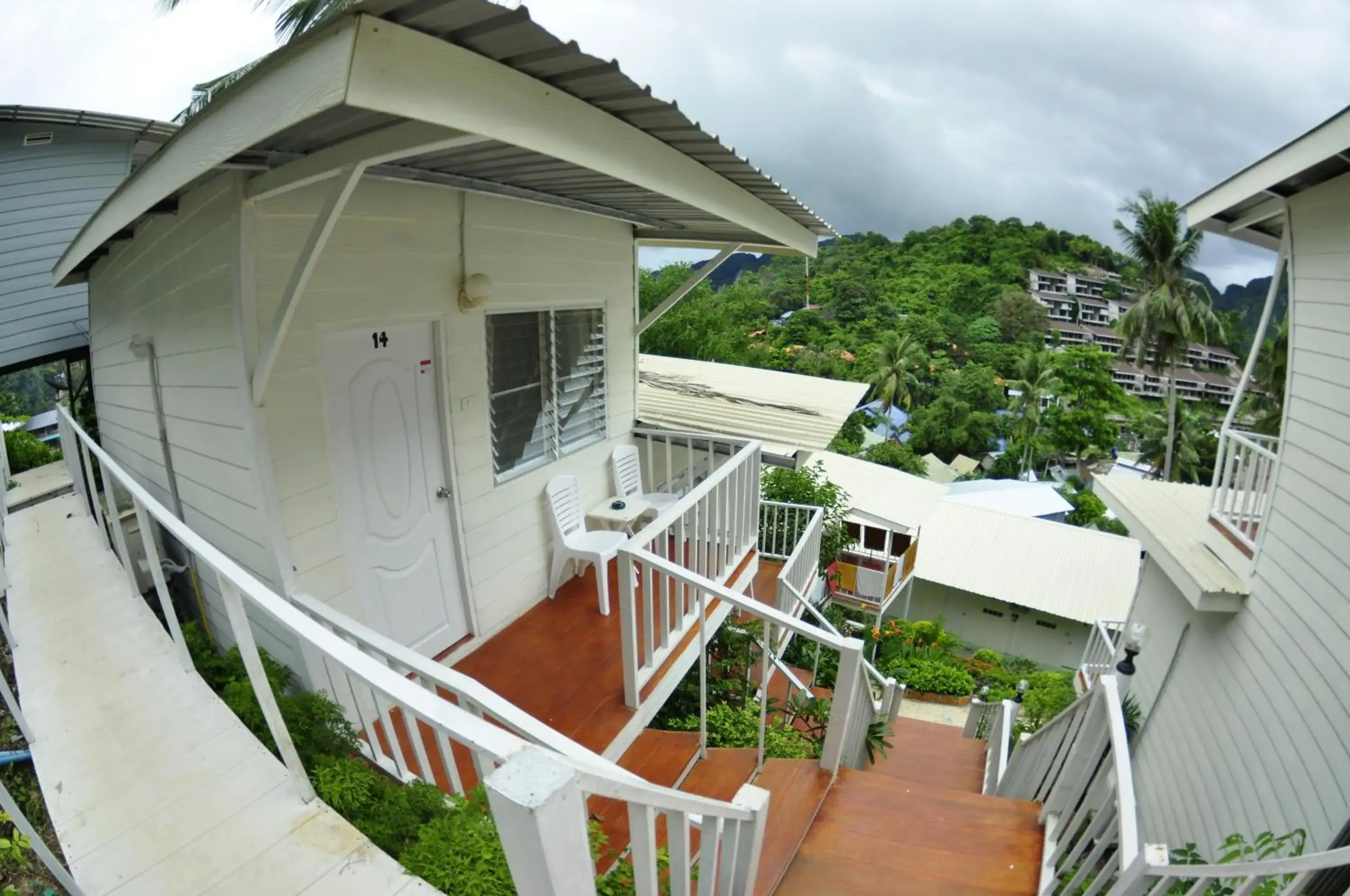Bird's eye view in Uphill Cottage Bird's eye view in Uphill Cottage