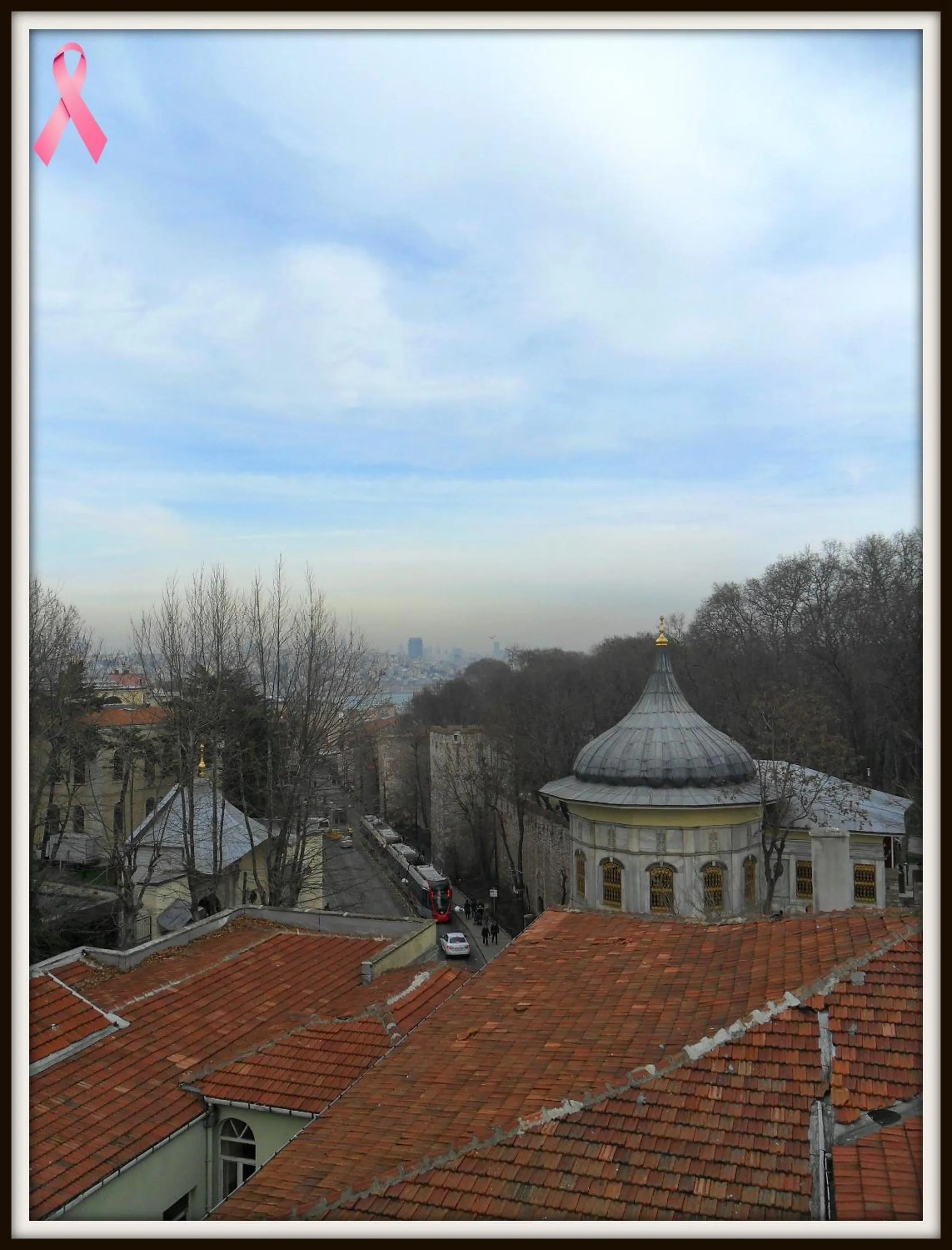 Bird's eye view in Le Safran Suite Hotel