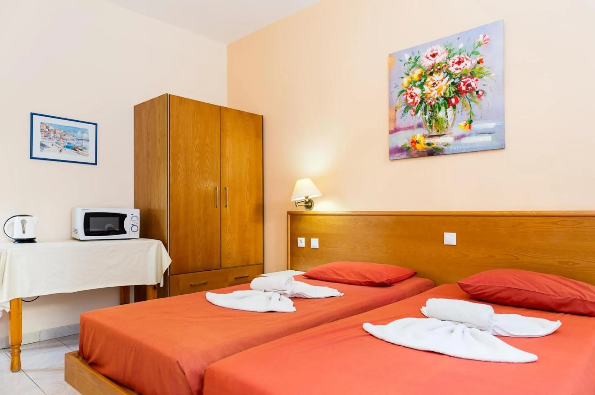 Bed in Summer Memories Aparthotel