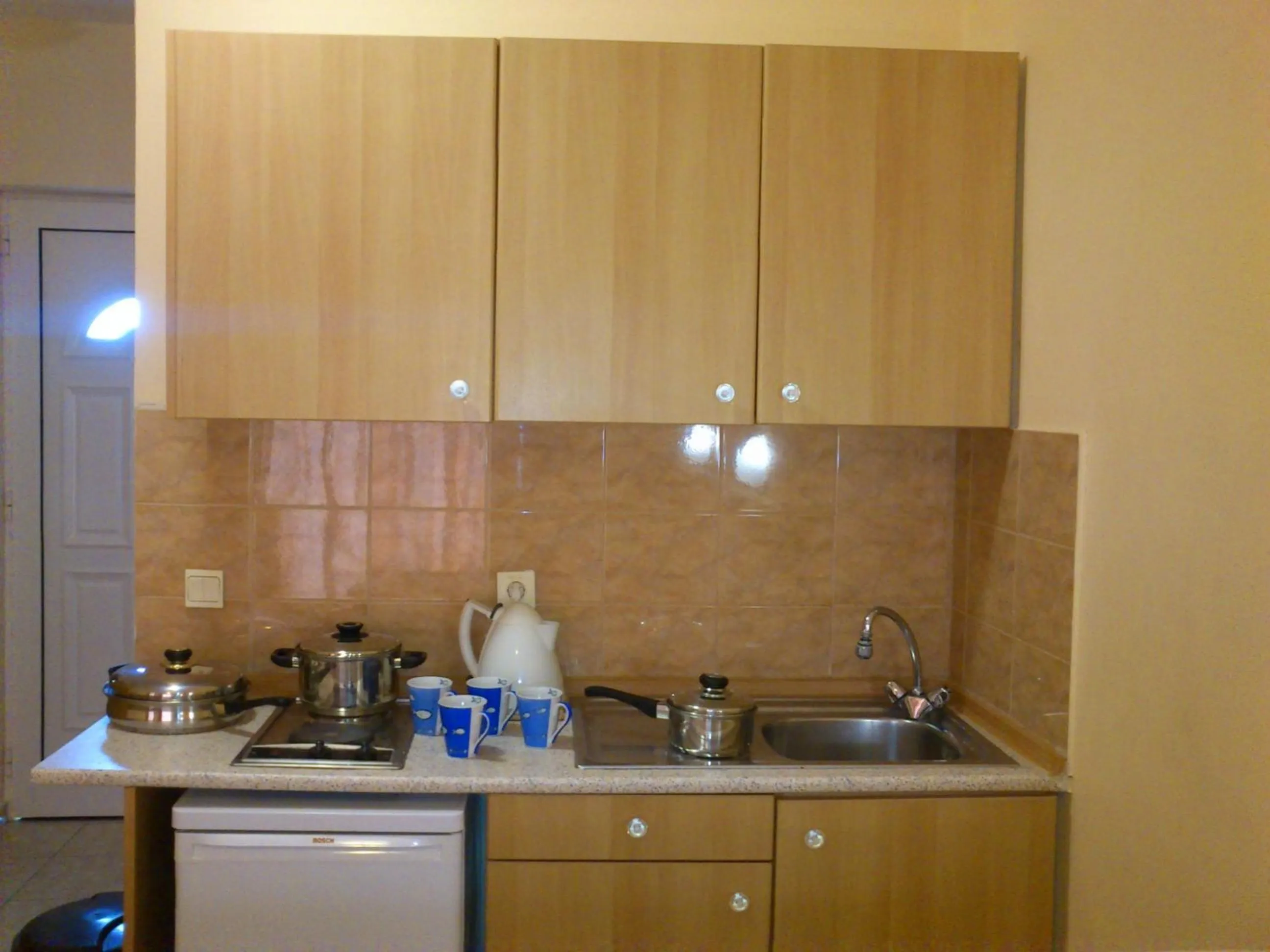 Kitchen or kitchenette in Summer Memories Aparthotel