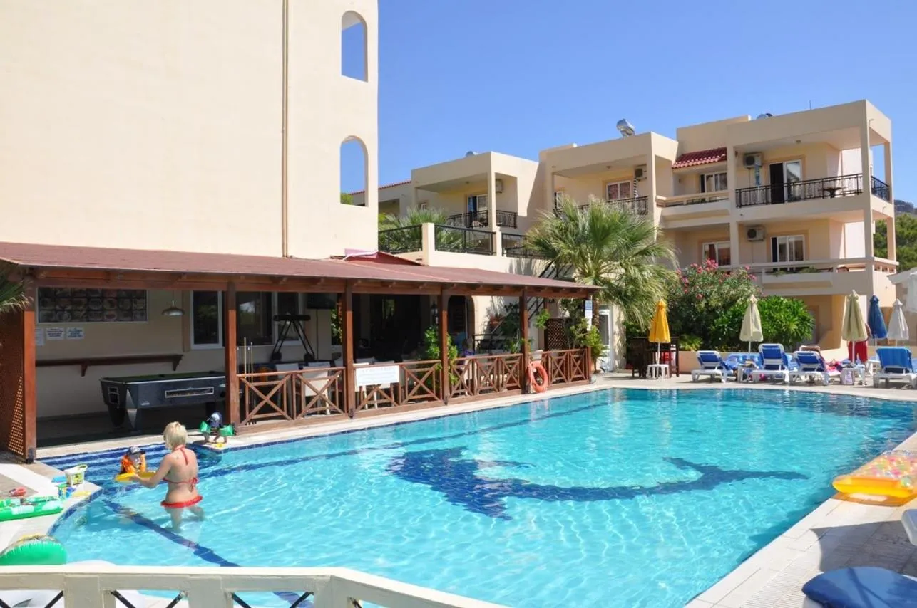 Facade/entrance in Summer Memories Aparthotel