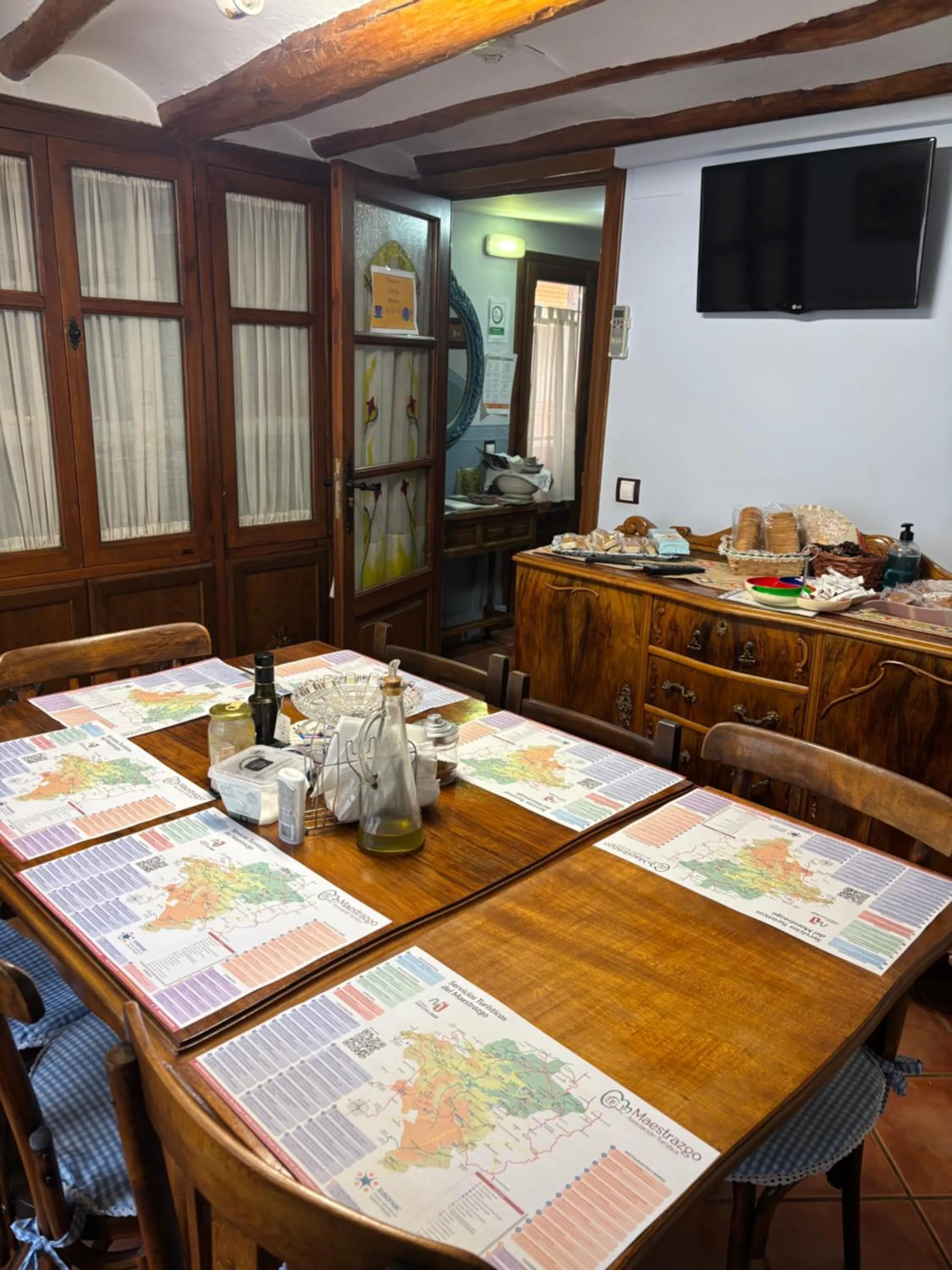 Dining area in Hotel Casa de la Fuente