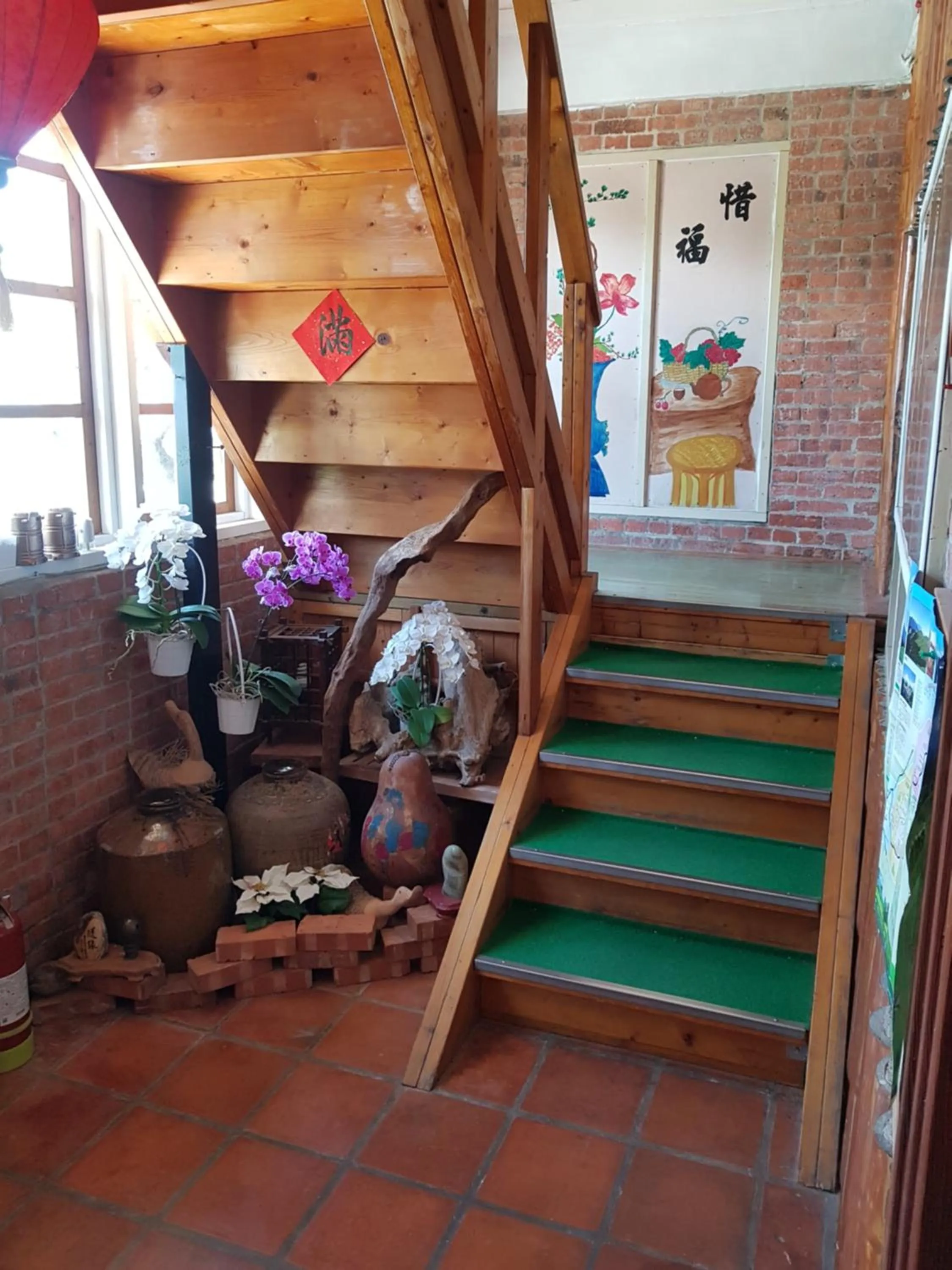 On site in Shan Shui-Yuan Vege Guest House