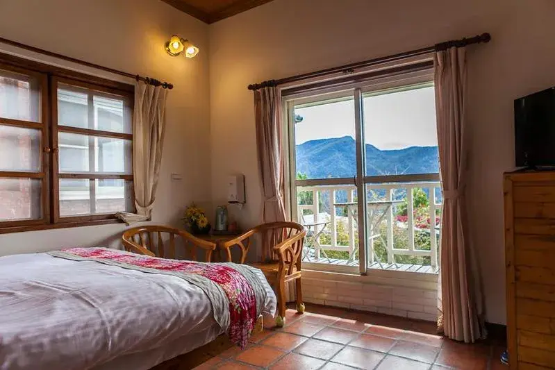 Bed in Shan Shui-Yuan Vege Guest House Bed in Shan Shui-Yuan Vege Guest House