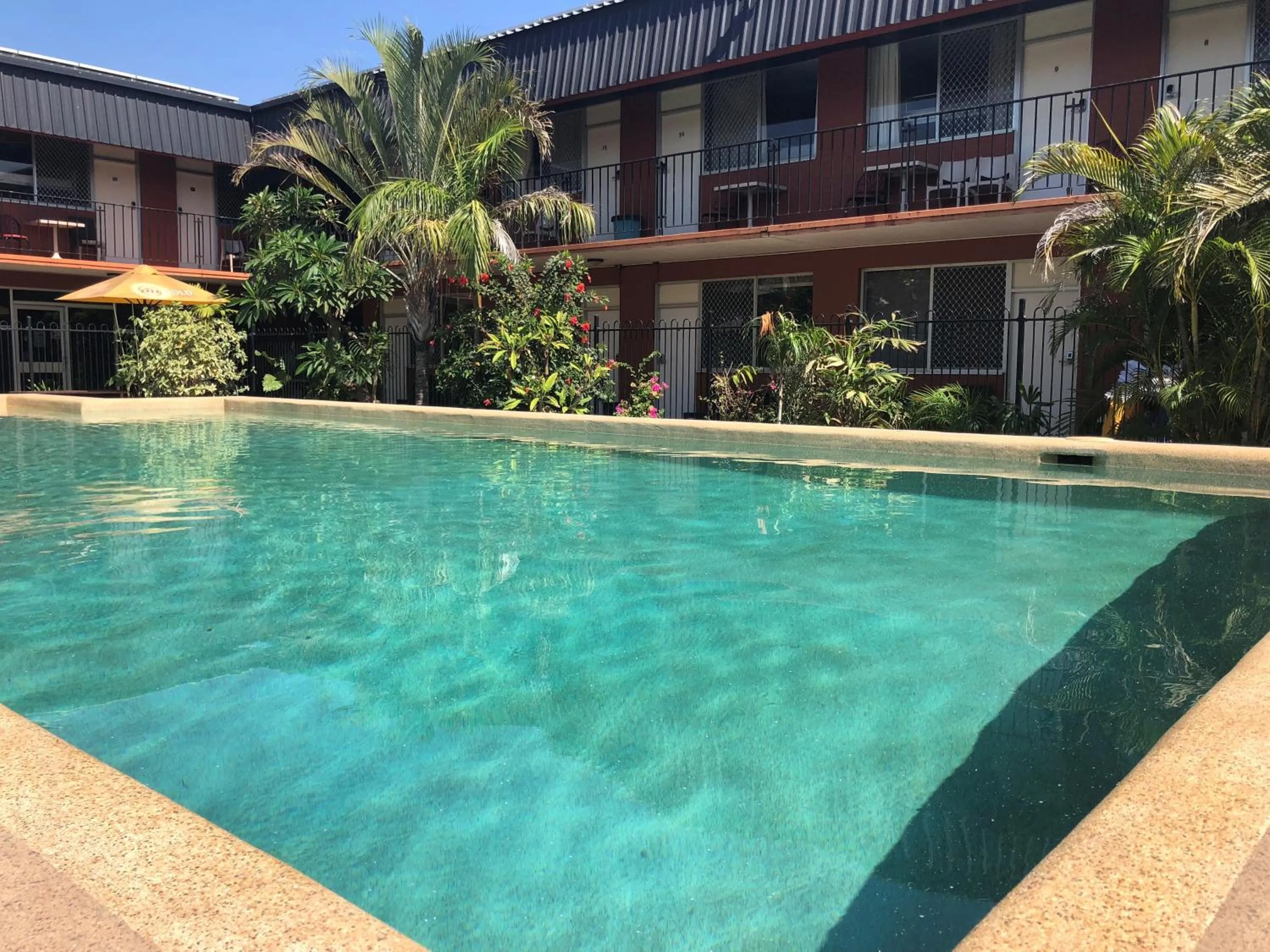 Garden in The Stuart Hotel-Motel