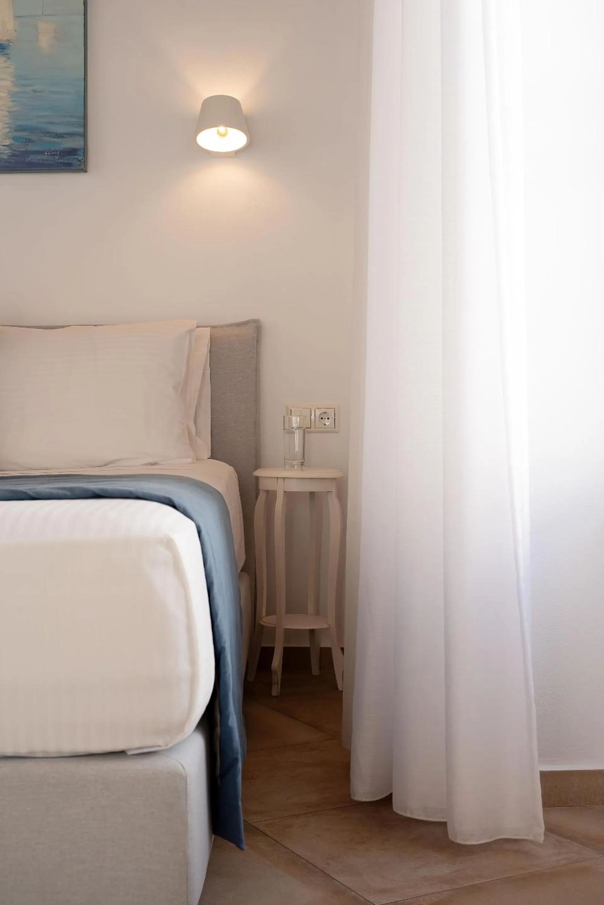 Decorative detail, Bed in Castle Mansions