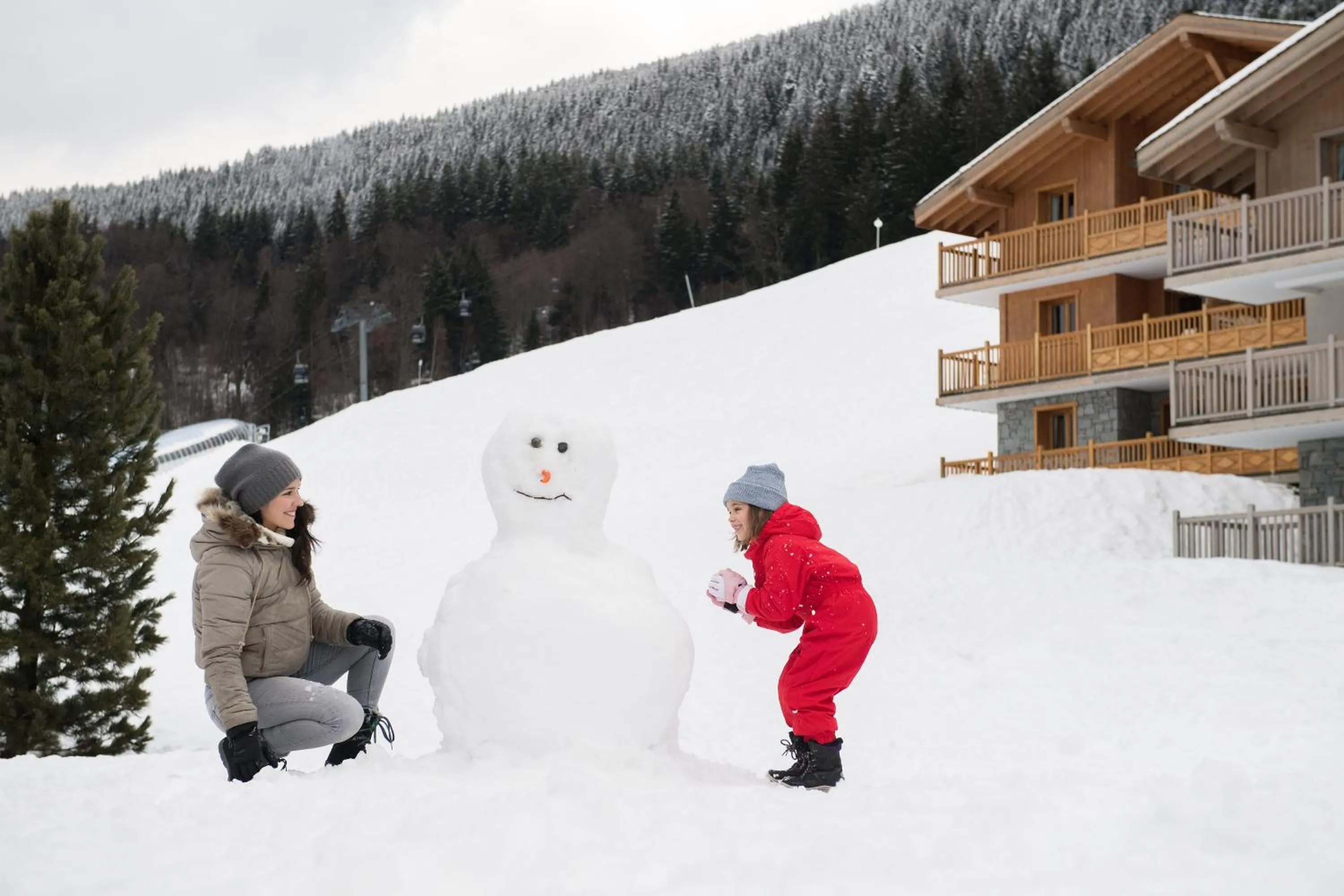Property building in CGH Résidences & Spas Les Chalets de Jouvence