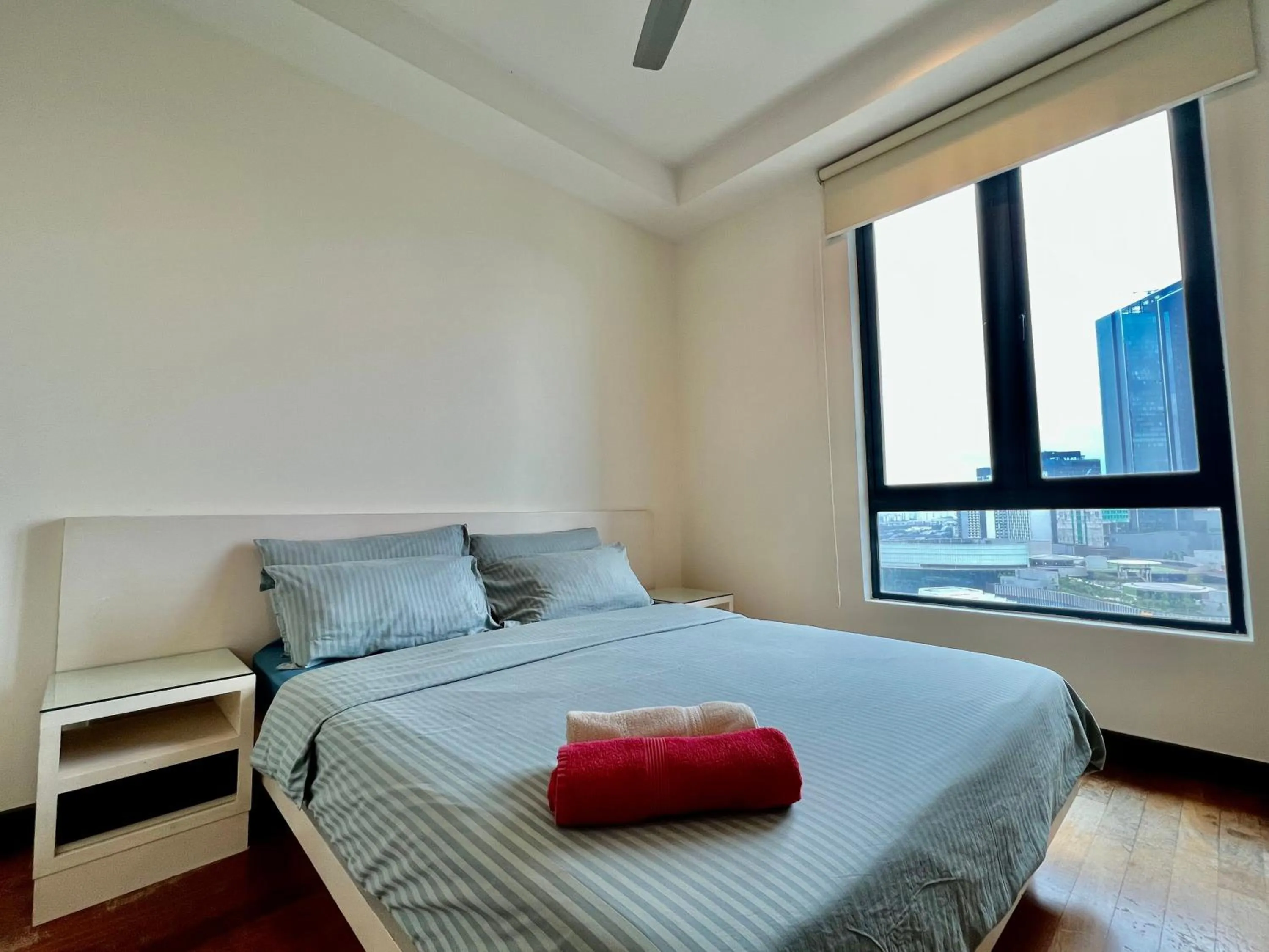 Bed in Casa Residency Apartment