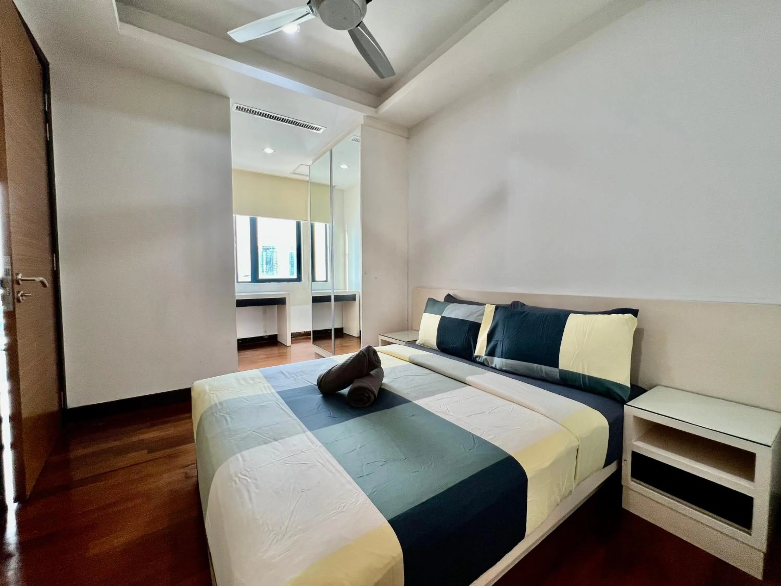 Bed in Casa Residency Apartment