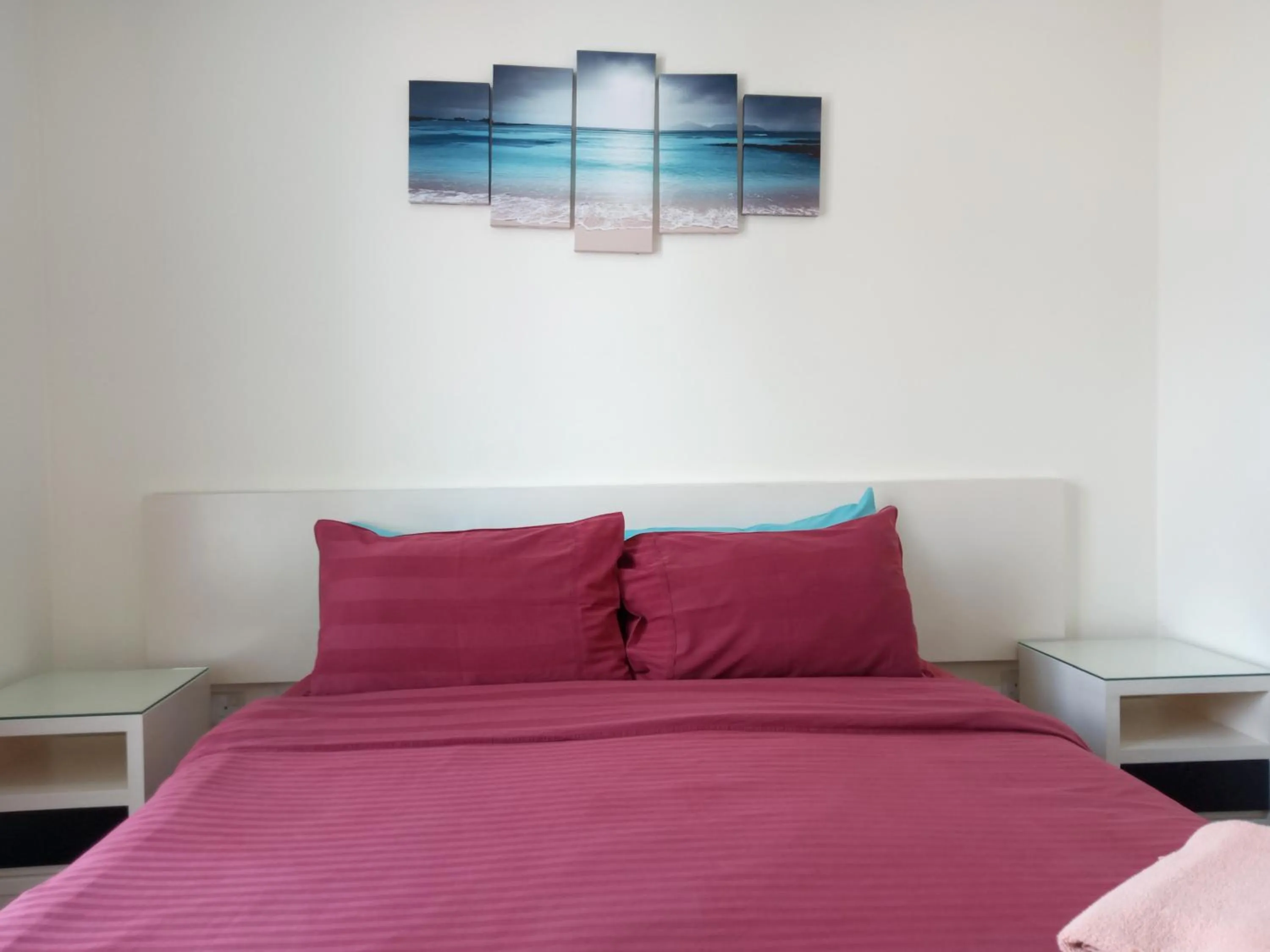 Bed in Casa Residency Apartment