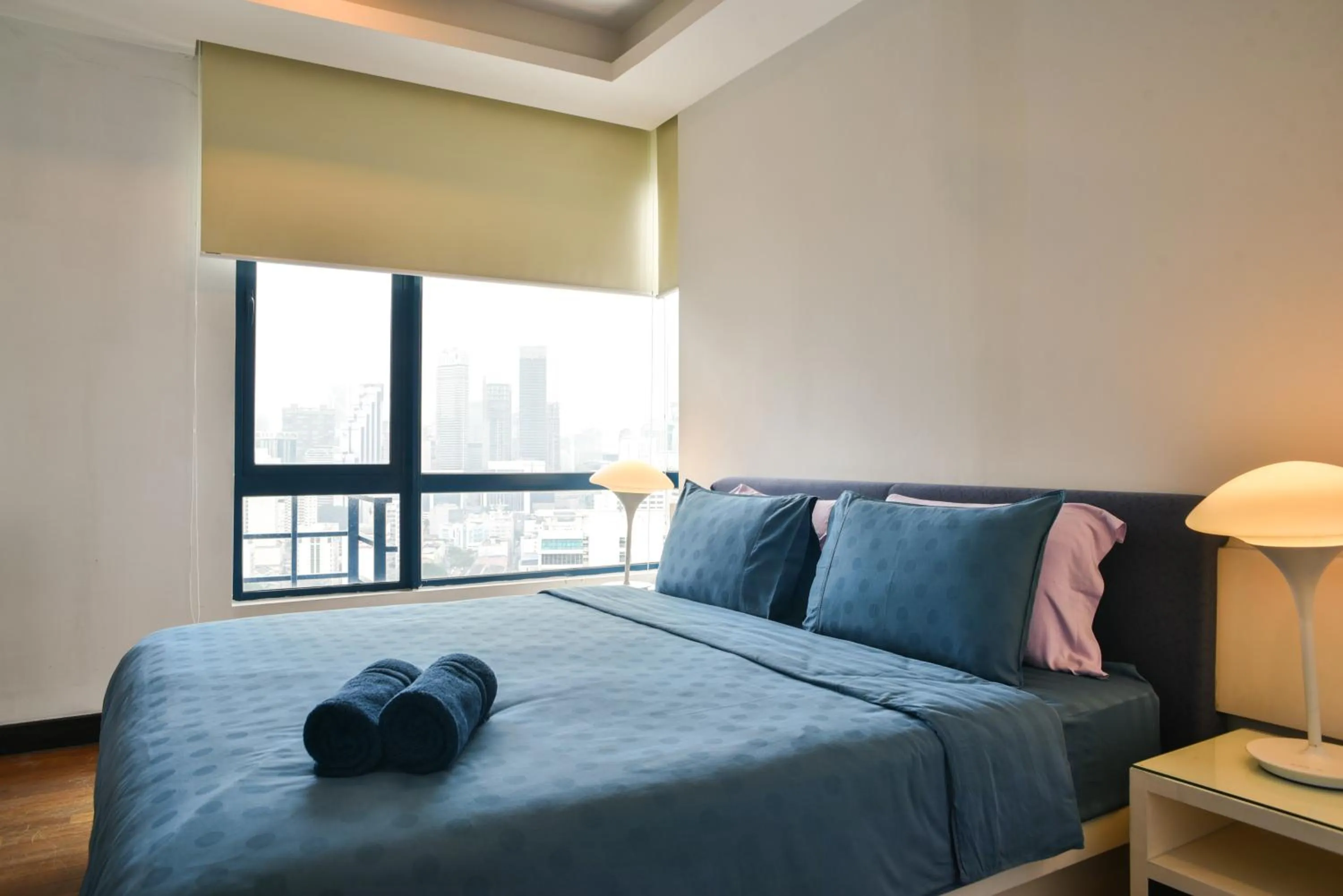 Bed in Casa Residency Apartment