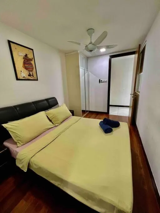 Bed in Casa Residency Apartment