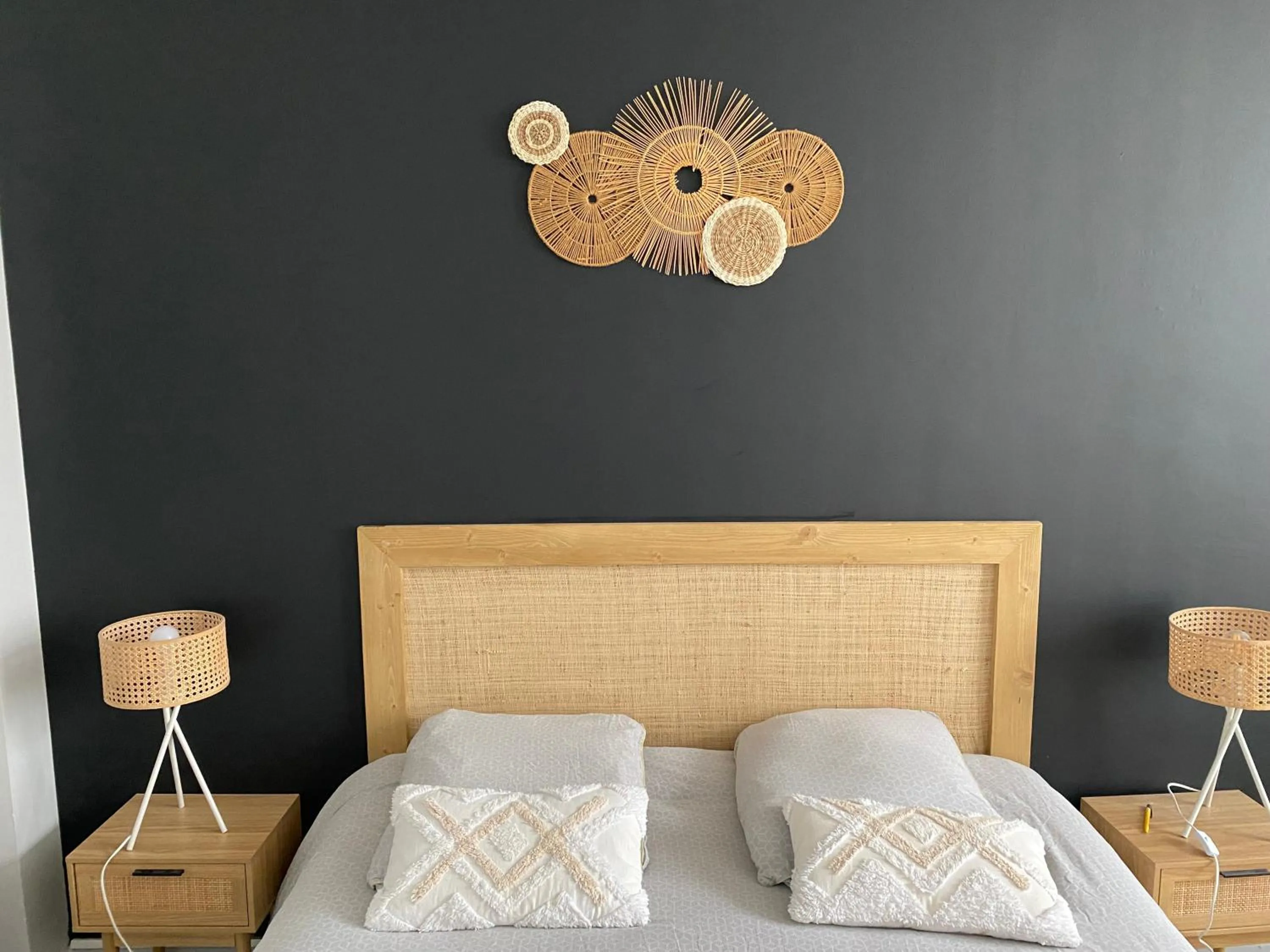 Bed in Les Cottages de la Norge