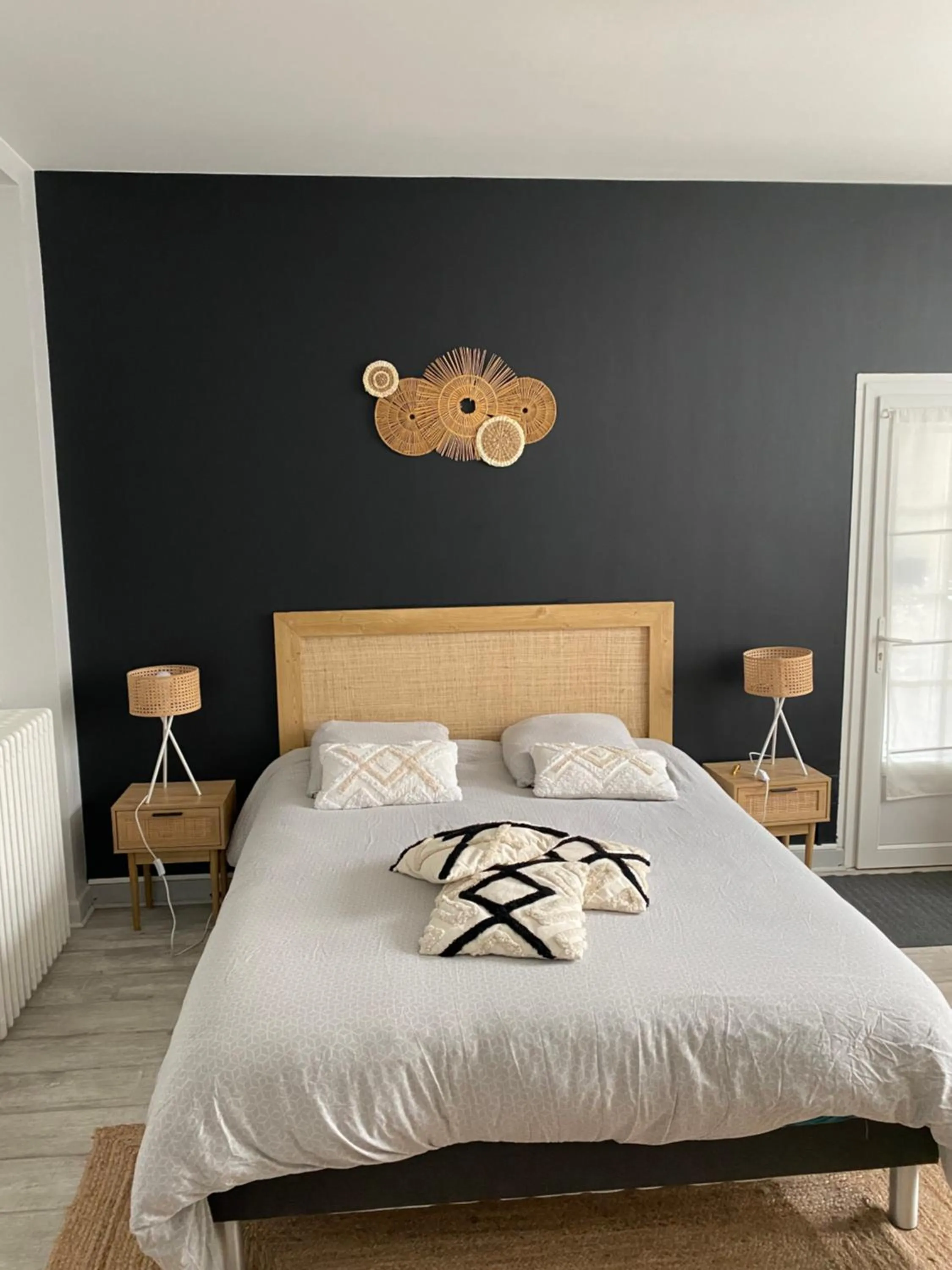 Bed in Les Cottages de la Norge