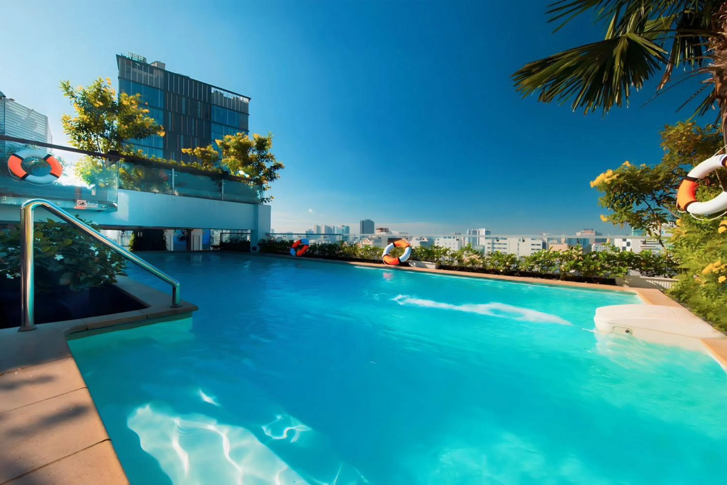 Swimming pool in Alagon City Hotel & Spa