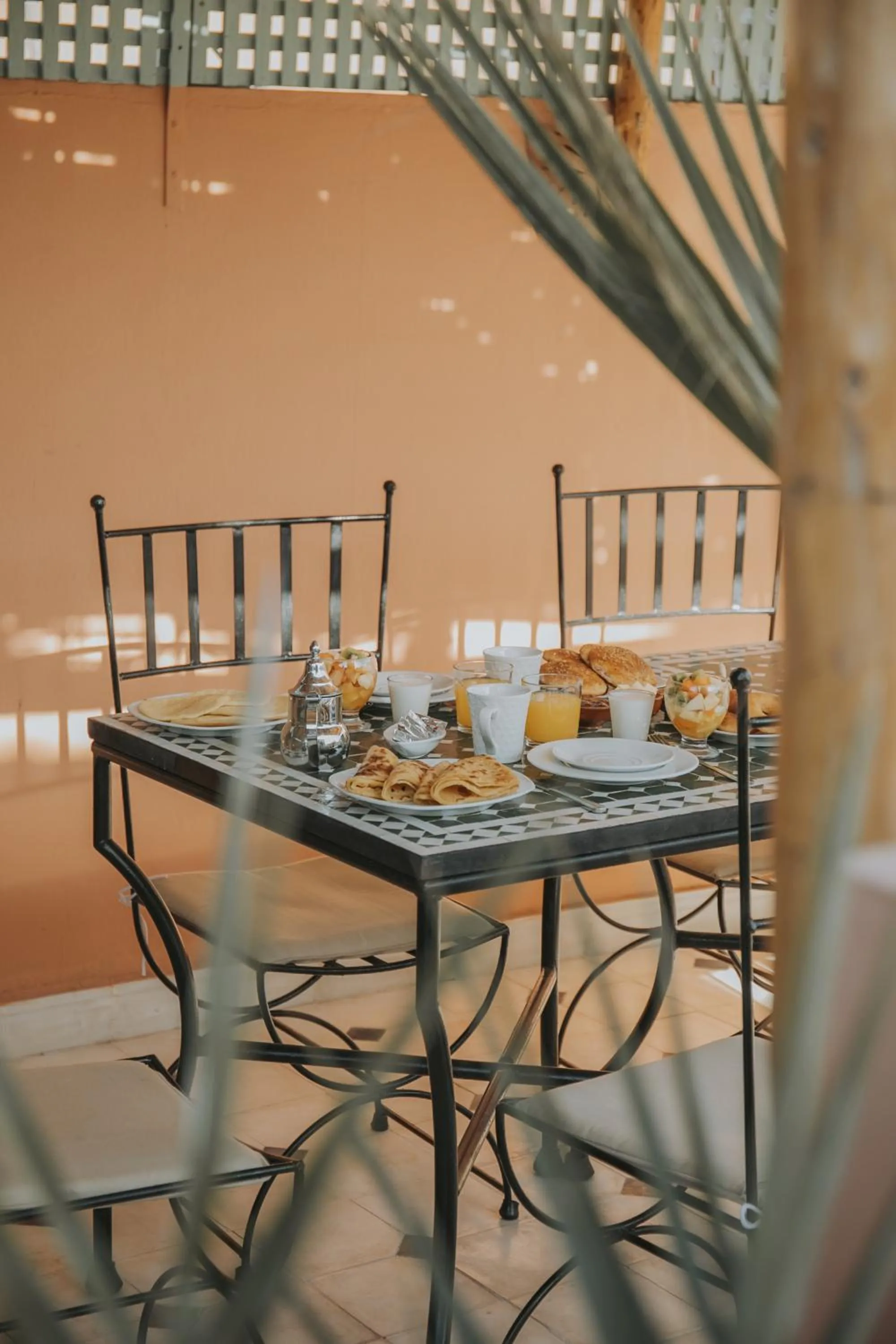 Restaurant/places to eat in Riad Dar Coram