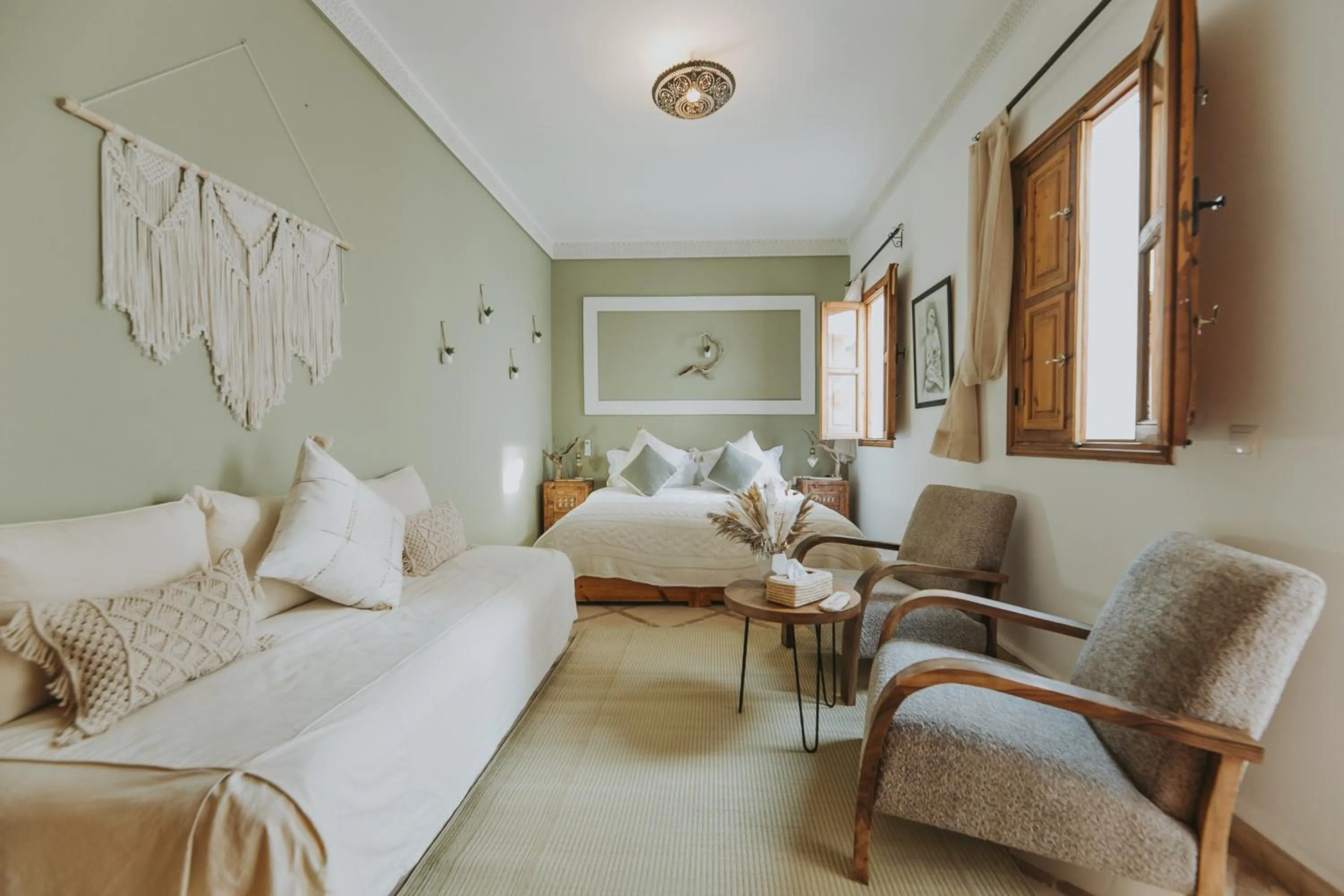 Bed in Riad Dar Coram