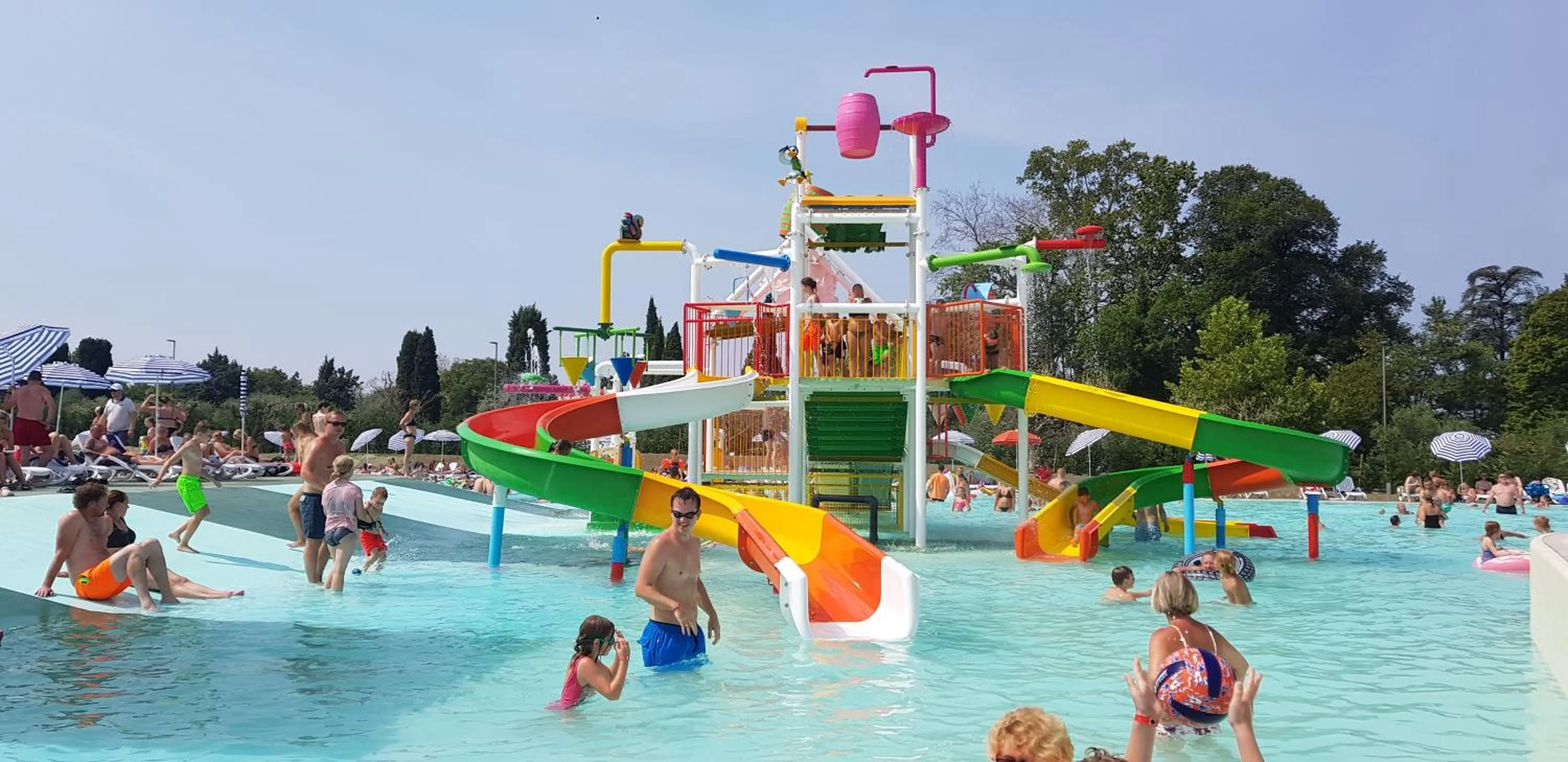 Aqua park in Camping Cisano - San Vito