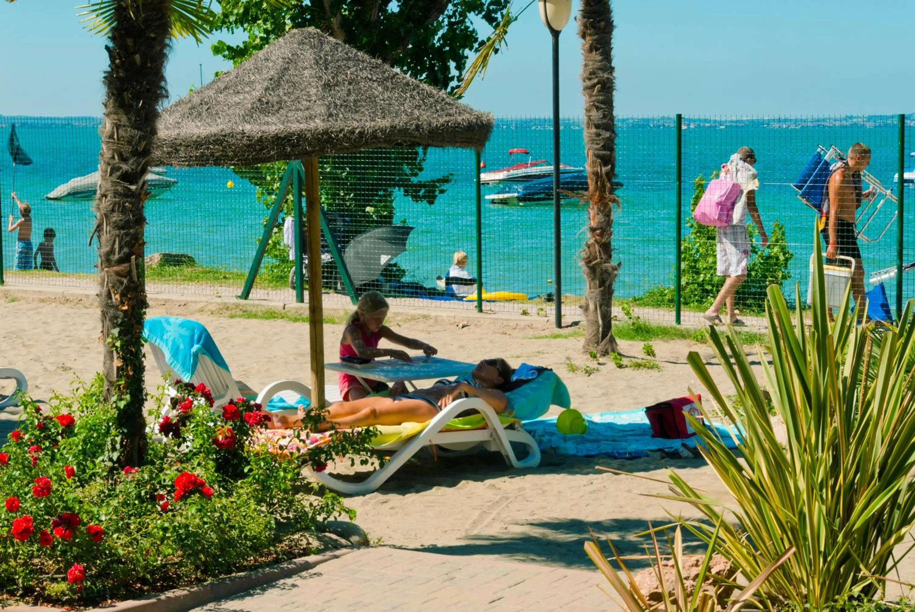 Beach in Camping Cisano - San Vito